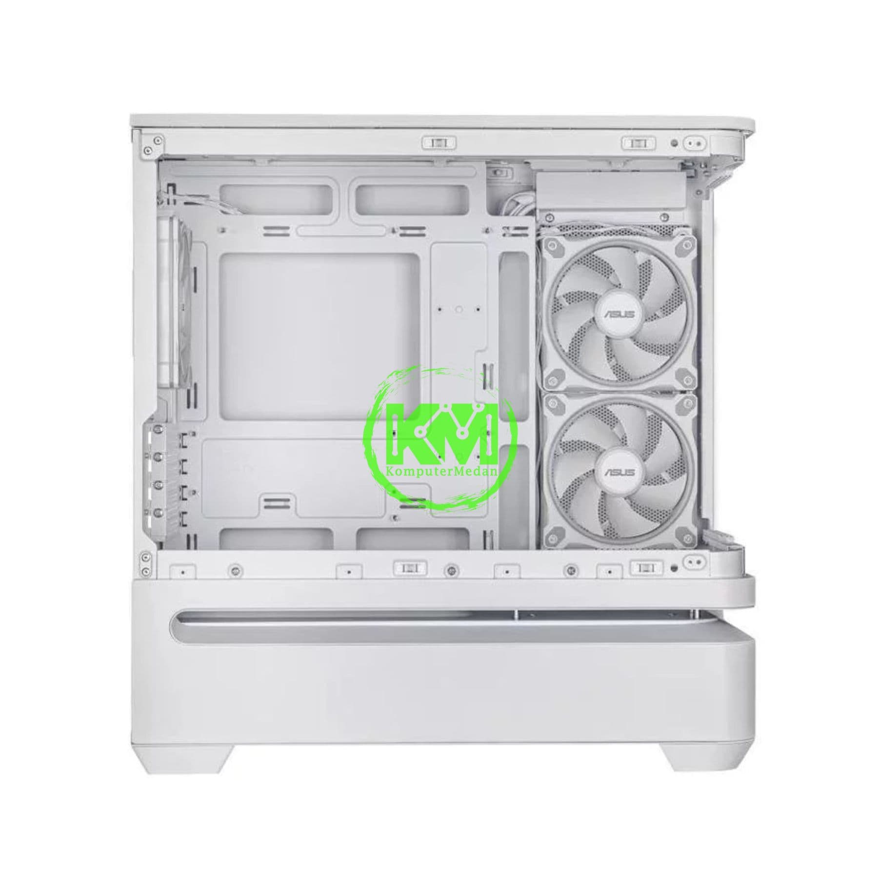 ASUS PRIME AP304 TG ARGB BLACK & WHITE CASING - Image 4