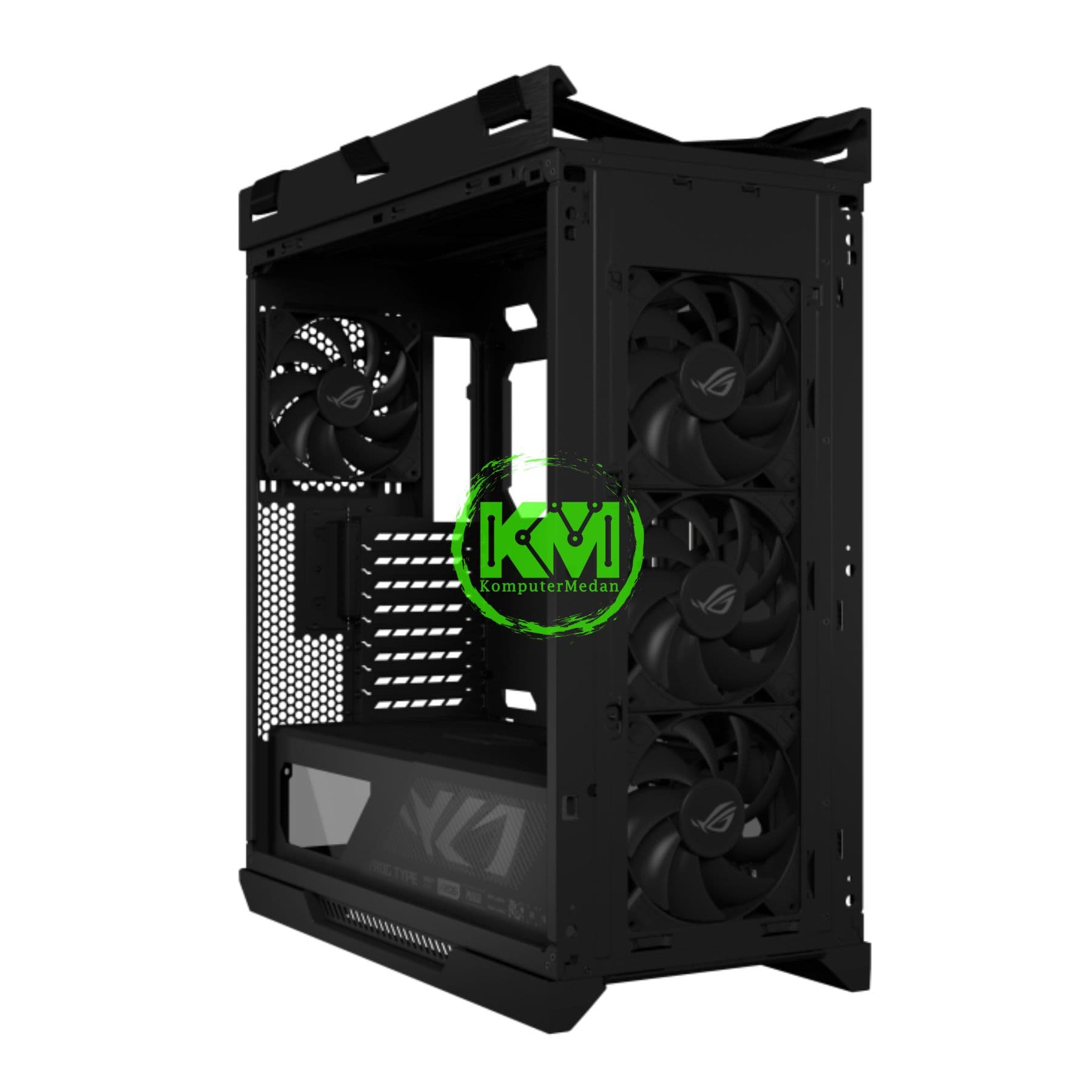 ASUS ROG STRIX HELIOS II GX601S BLACK & WHITE CASING - Image 2