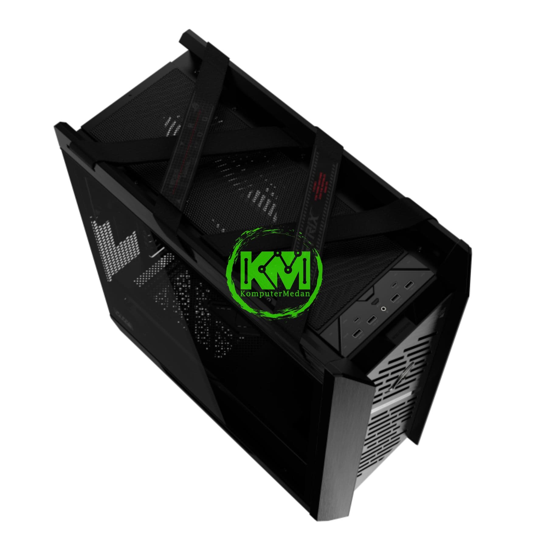 ASUS ROG STRIX HELIOS II GX601S BLACK & WHITE CASING - Image 4