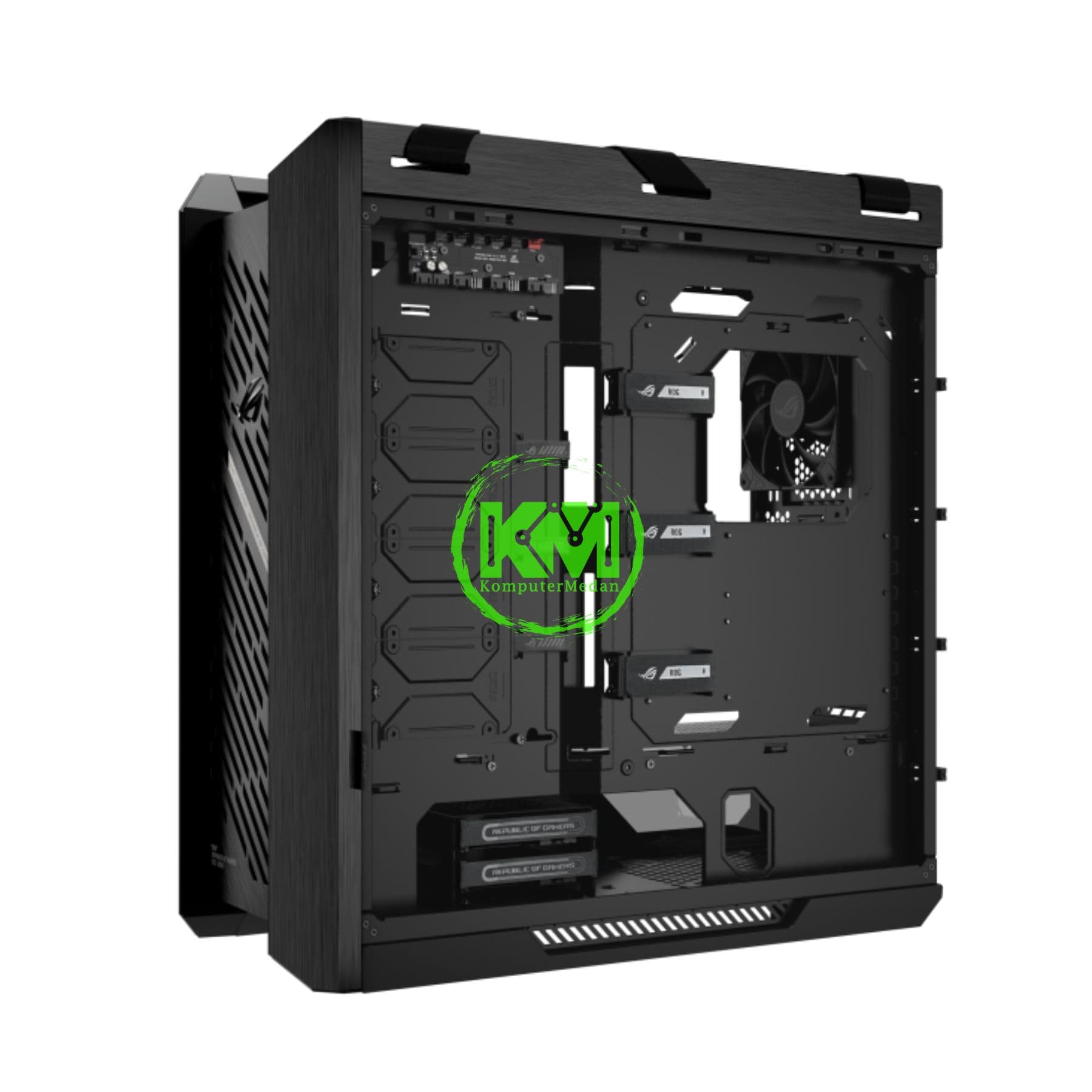 ASUS ROG STRIX HELIOS II GX601S BLACK & WHITE CASING - Image 5