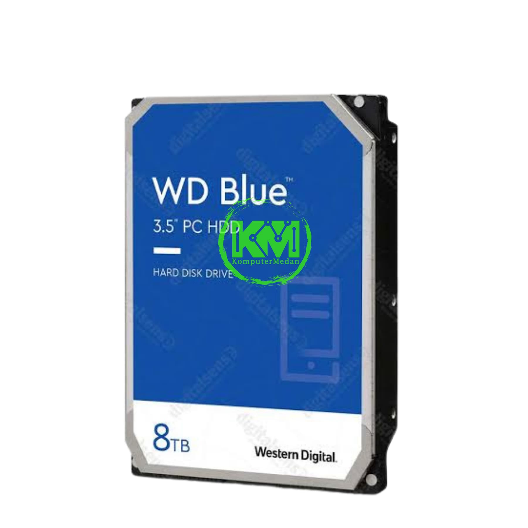 WD BLUE 8TB SATA3 HDD - Image 2