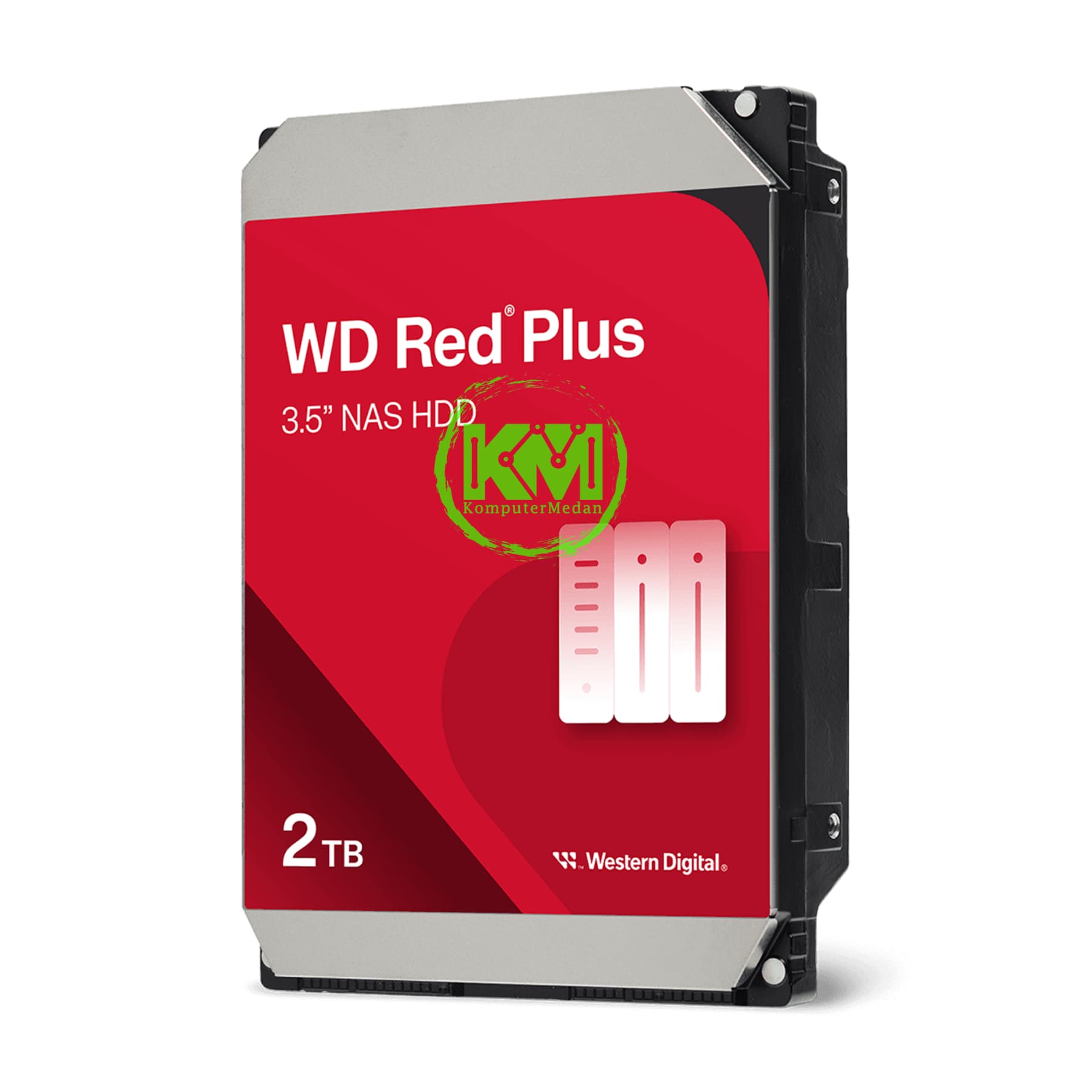 WD RED™ PLUS 2TB SATA3 HDD