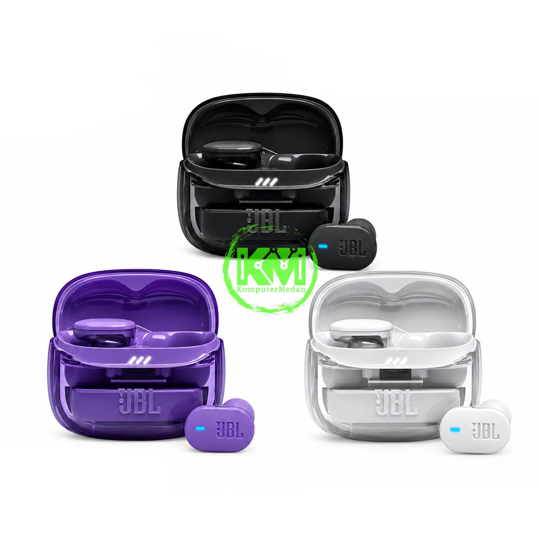 JBL TUNE BUDS 2 GHOST EDITION TRUE WIRELESS NOISE CANCELLING EARBUDS - Image 1