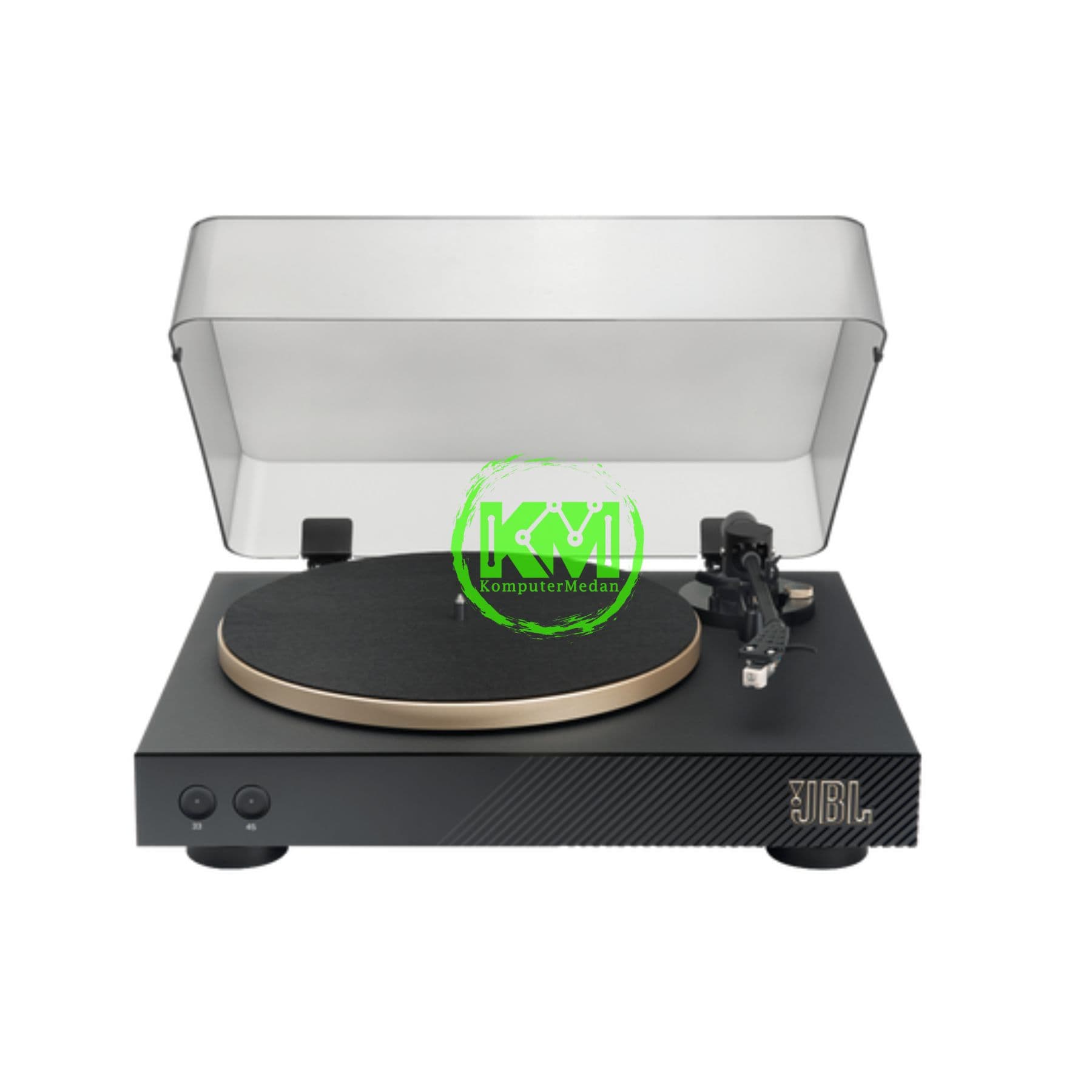 JBL SPINNER BT BLUETOOTH TURNTABLE – BLACK & GOLD