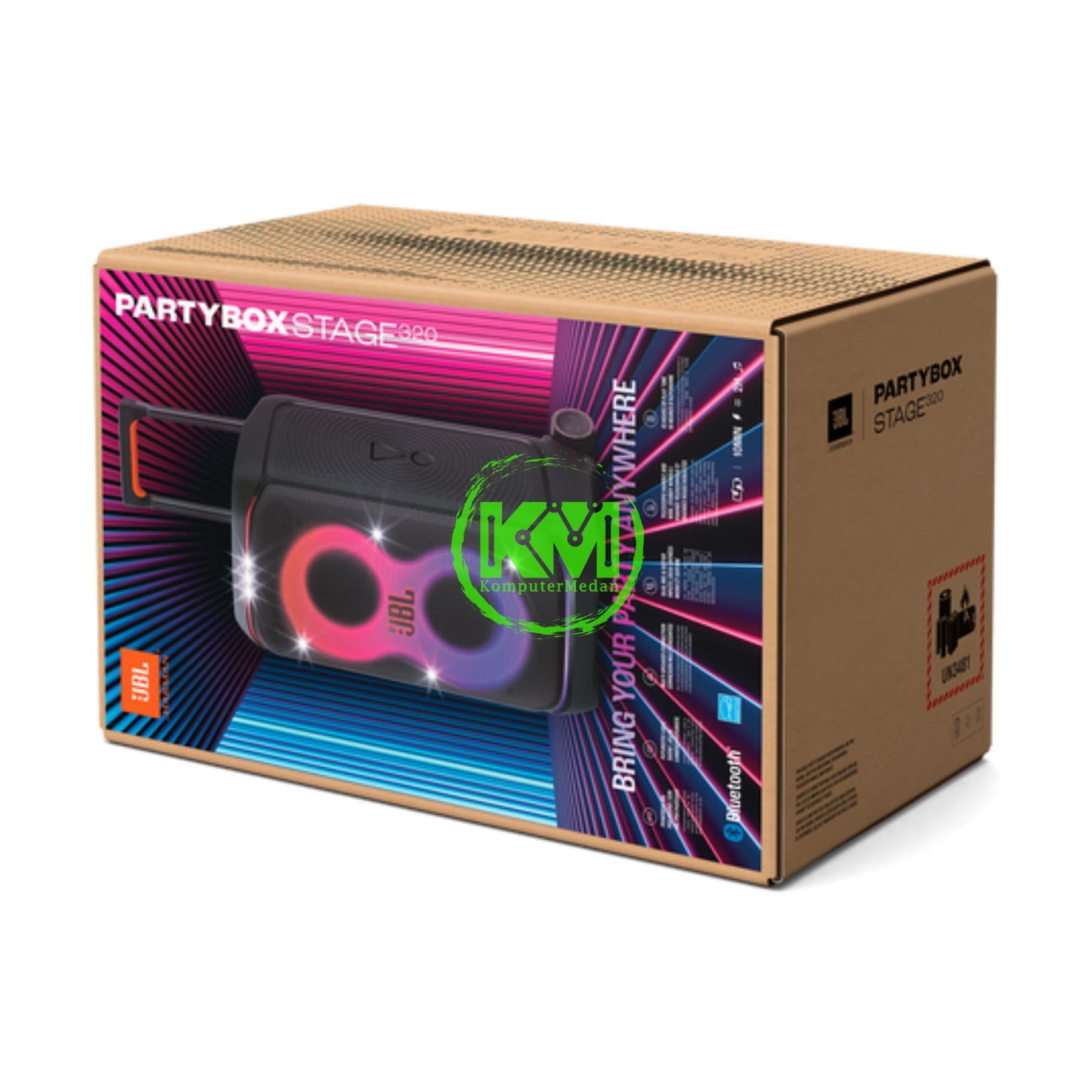 JBL PARTYBOX STAGE 320 BLUETOOTH SPEAKER - Image 1