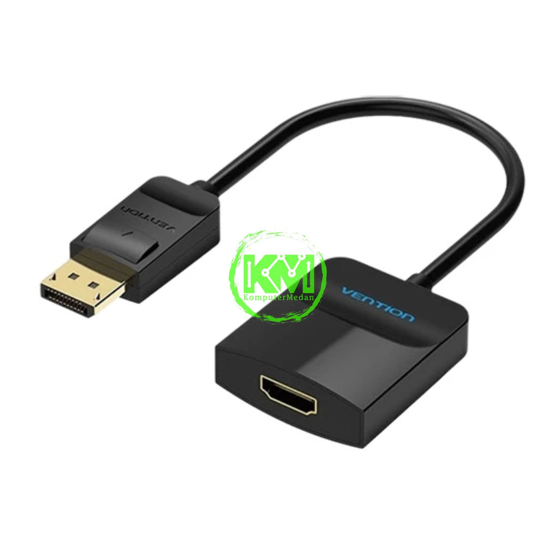 VENTION DP TO HDMI CONVERTER 0.15M BLACK (HBGBB)