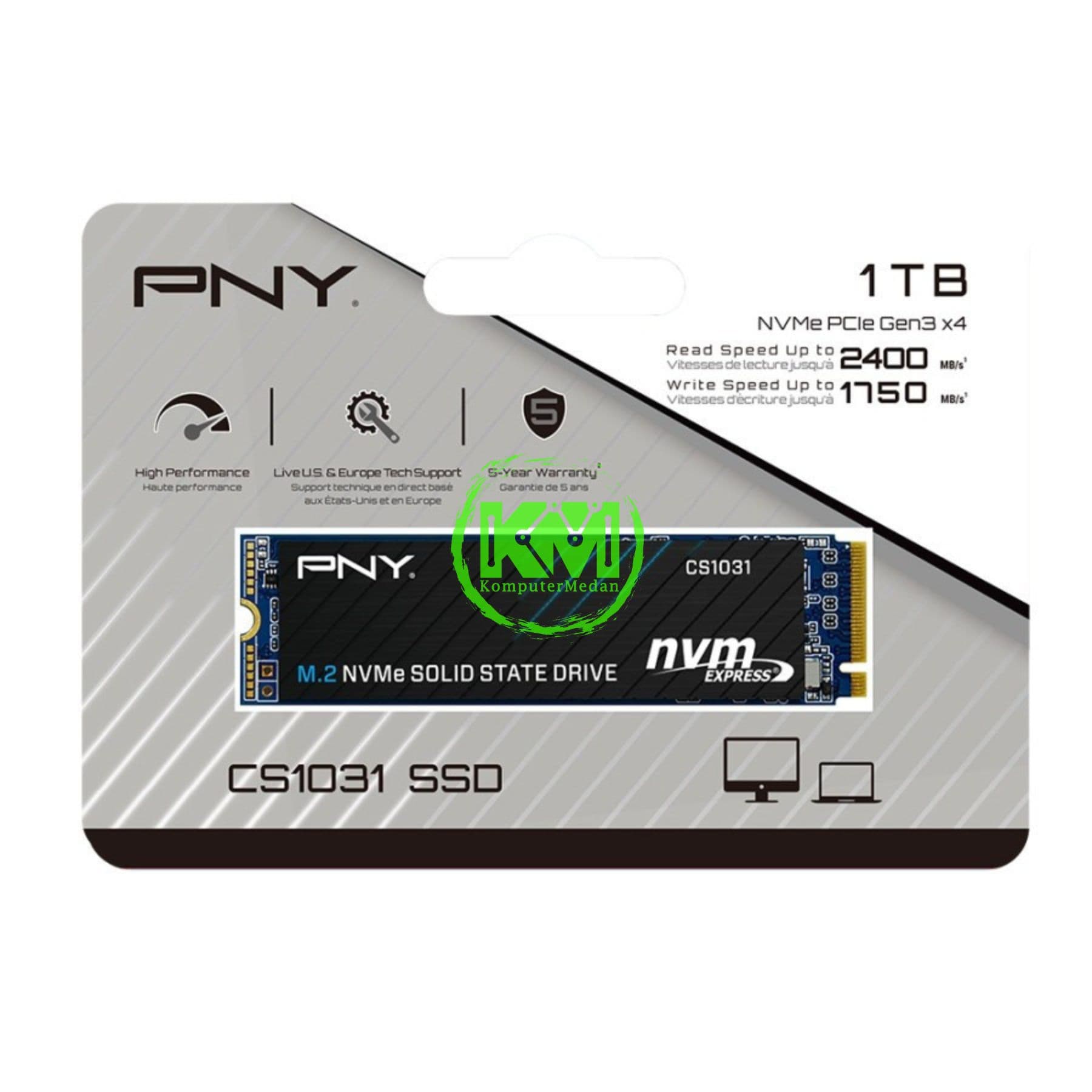 PNY SC1031 1TB NVME 3.0 SSD