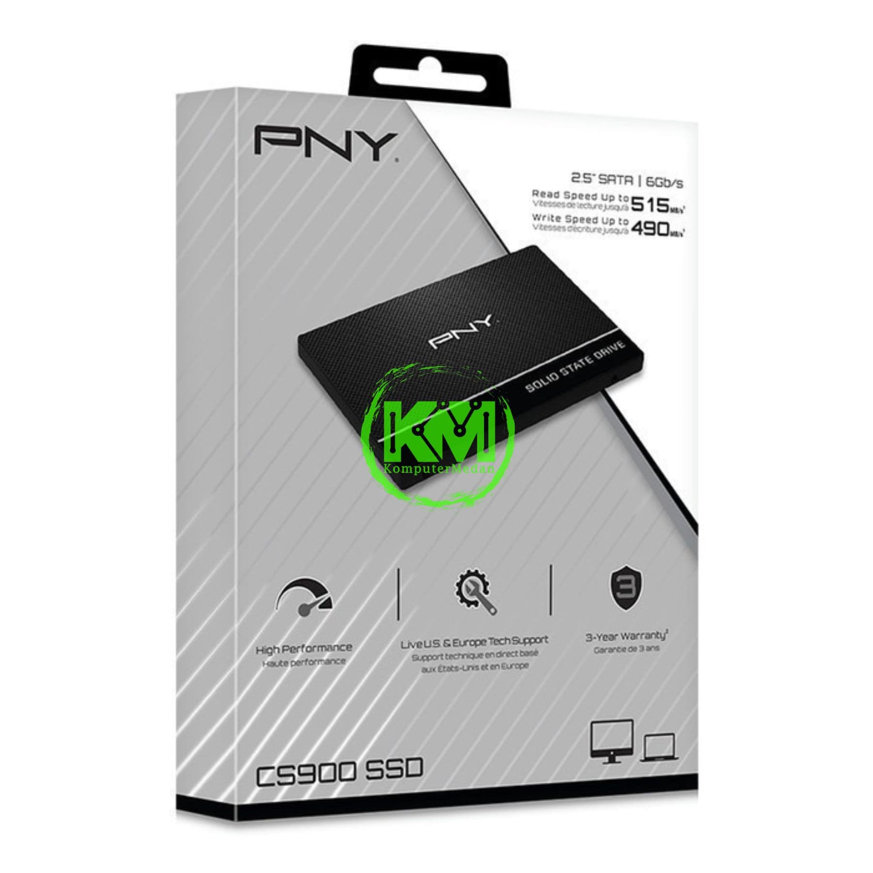 PNY CS900 250GB SATA SSD