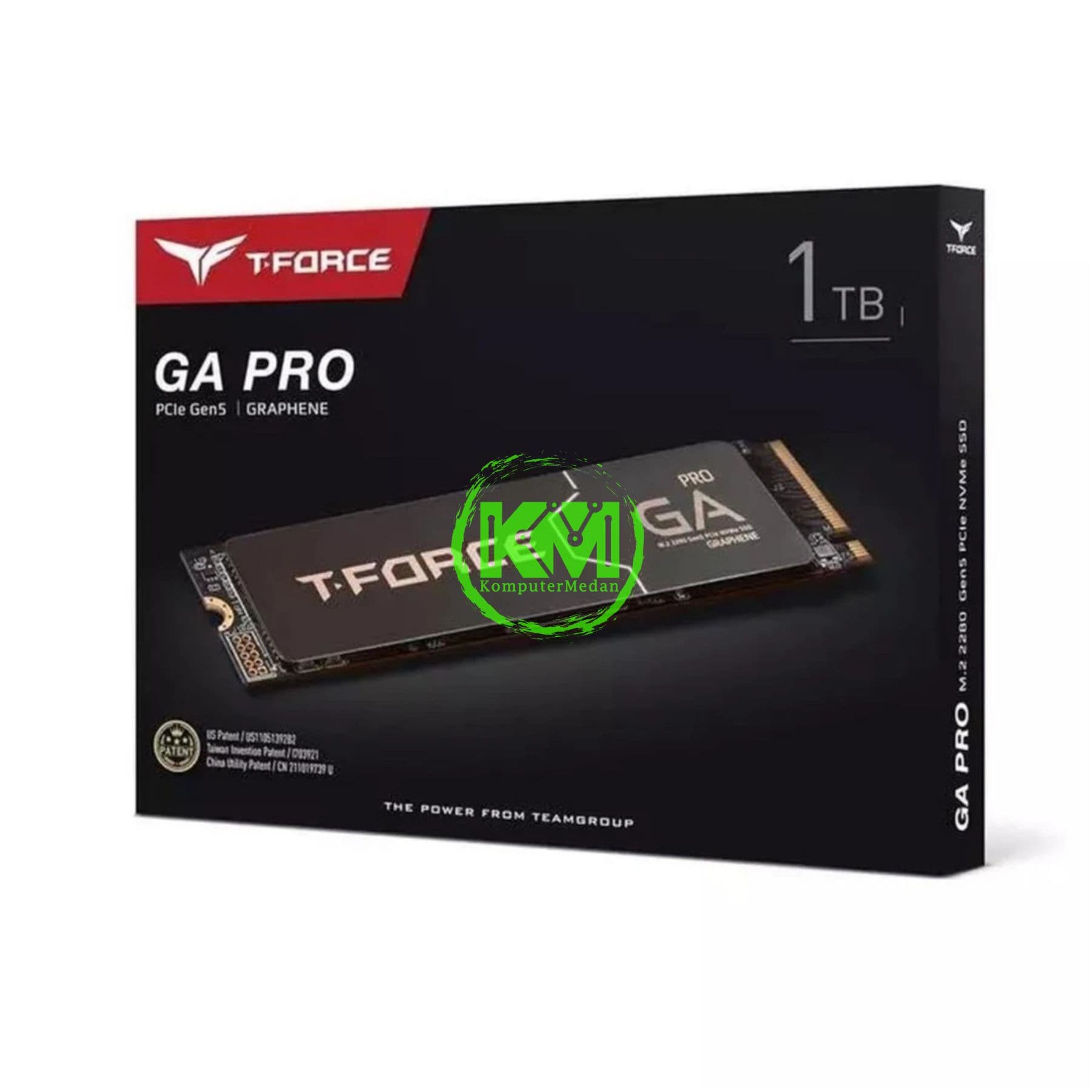 TEAM NVME GEN5 GA PRO W/STICKER 1TB PCIE 5.0 SSD - NP