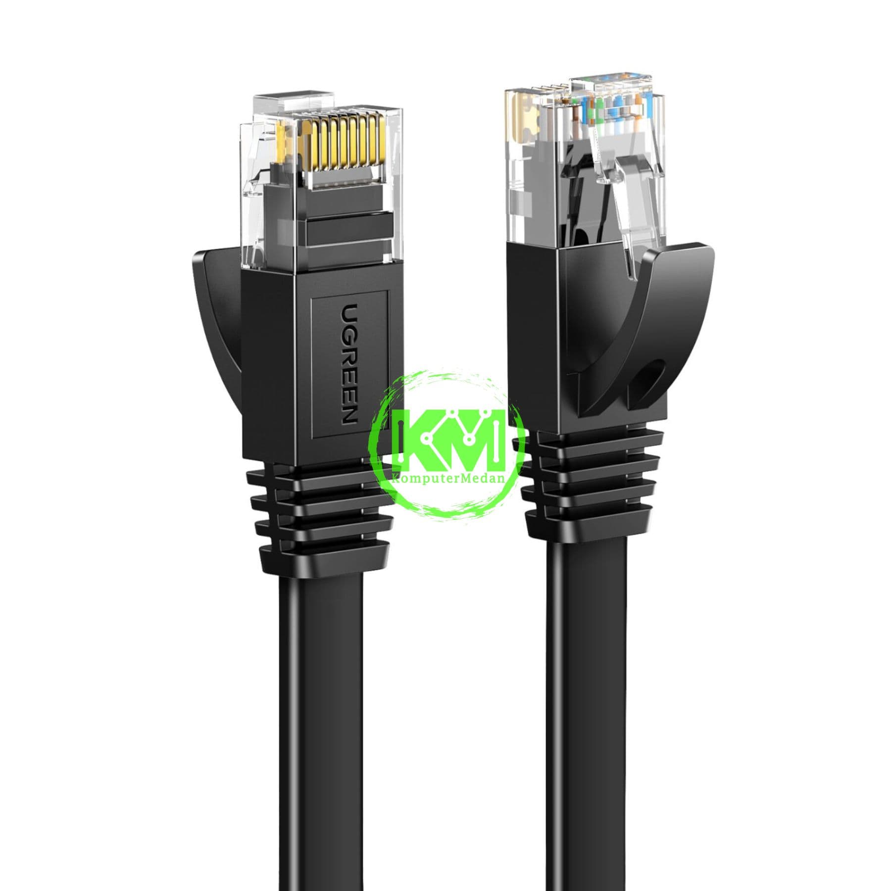 UGREEN CABLE CAT 6 U/UTP ETHERNET 2M BLACK / 50192 - Image 3