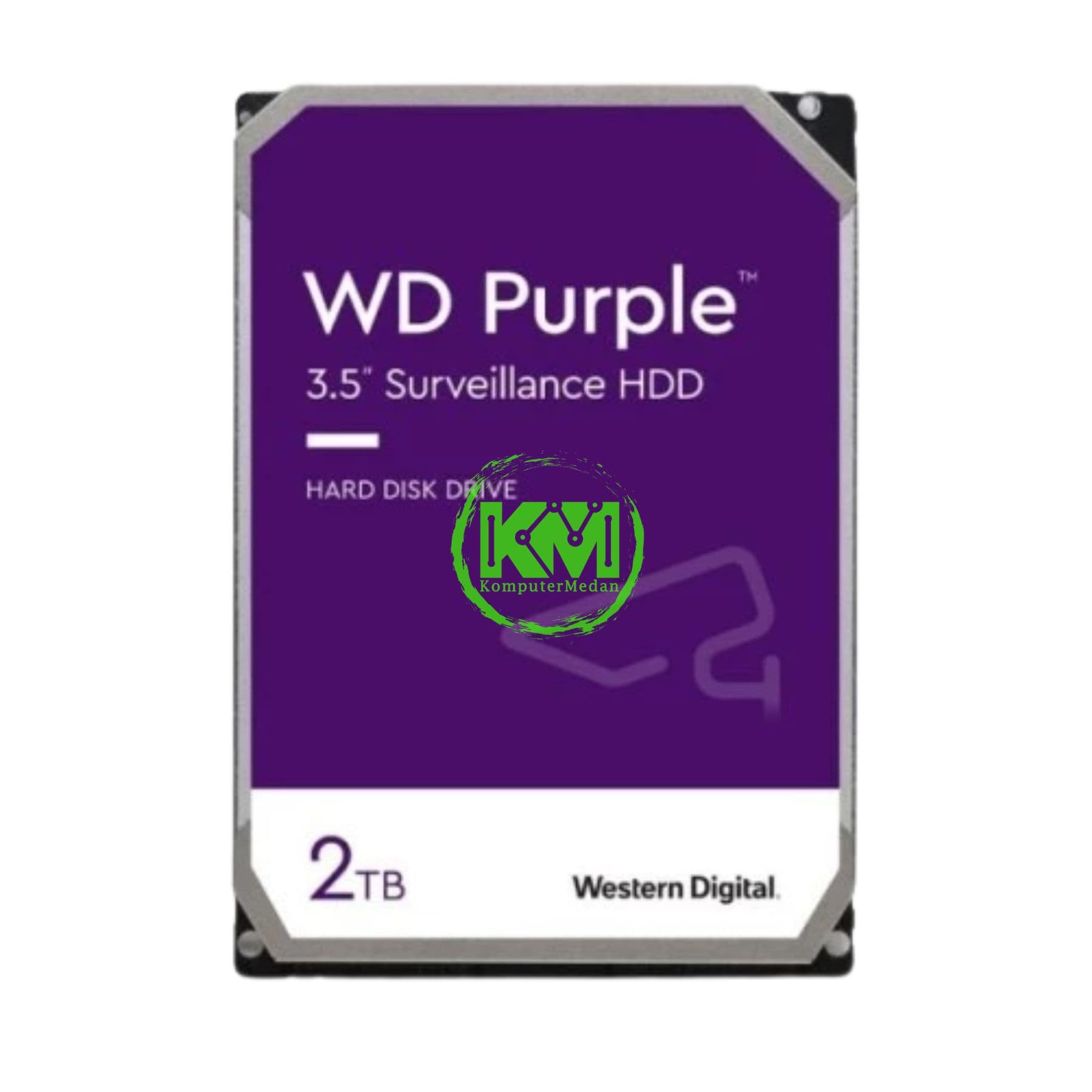 WD PURPLE 2TB CCTV HDD - Image 1
