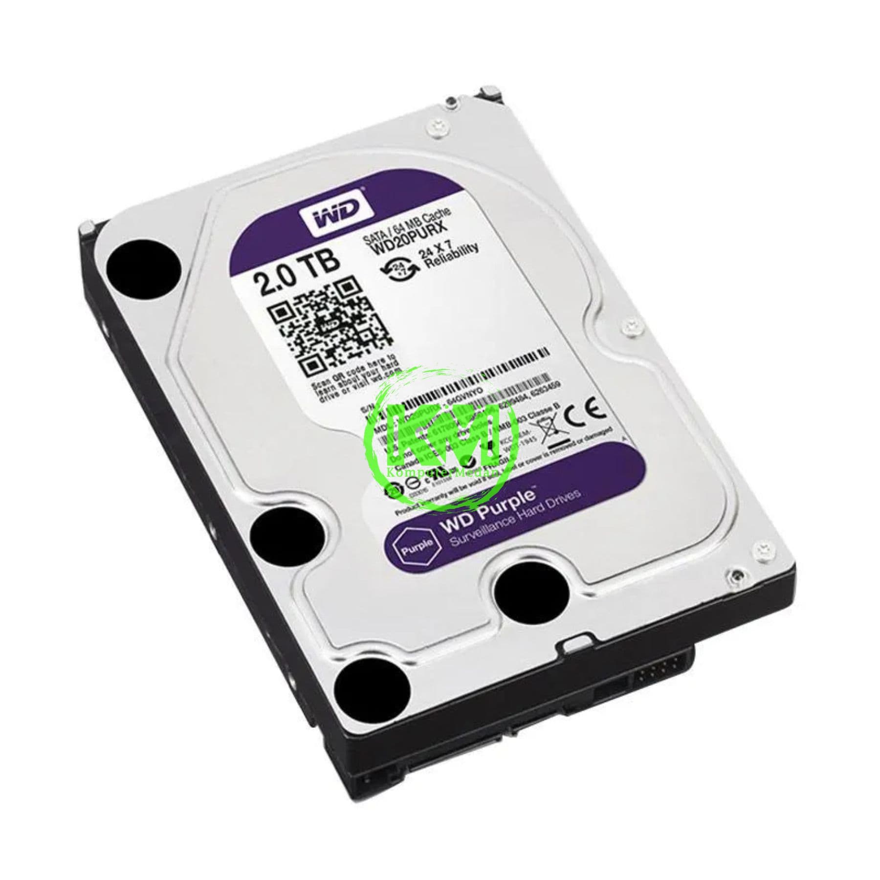 WD PURPLE 2TB CCTV HDD - Image 4