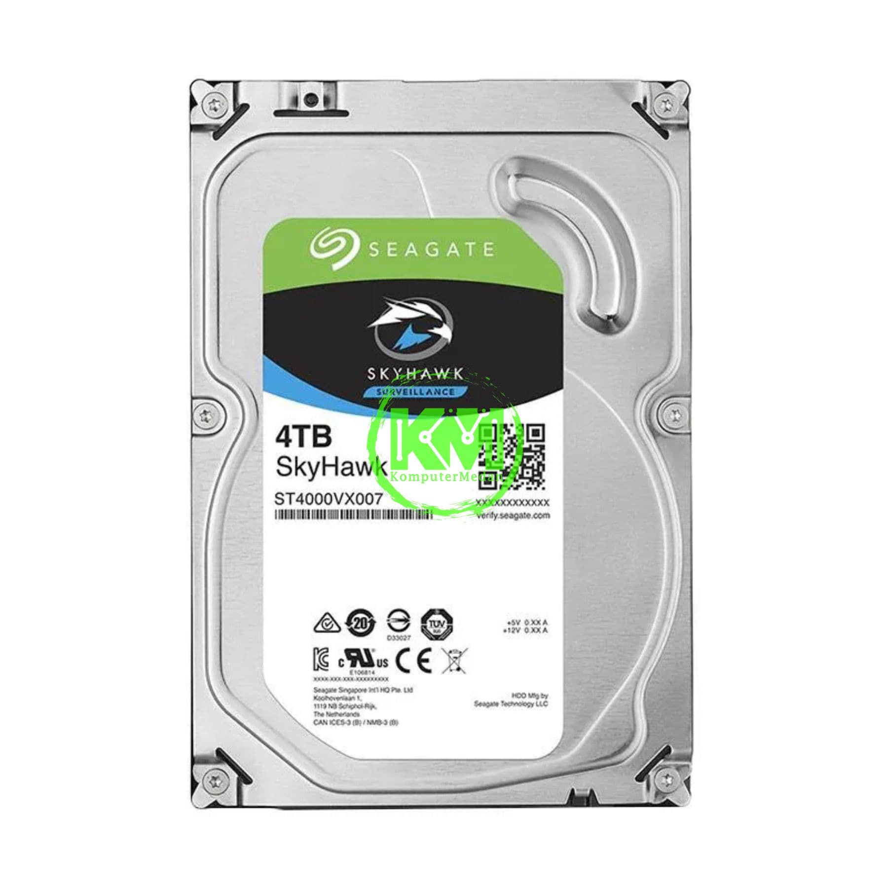 SEAGATE SKYHAWK CCTV 4TB HDD - Image 2
