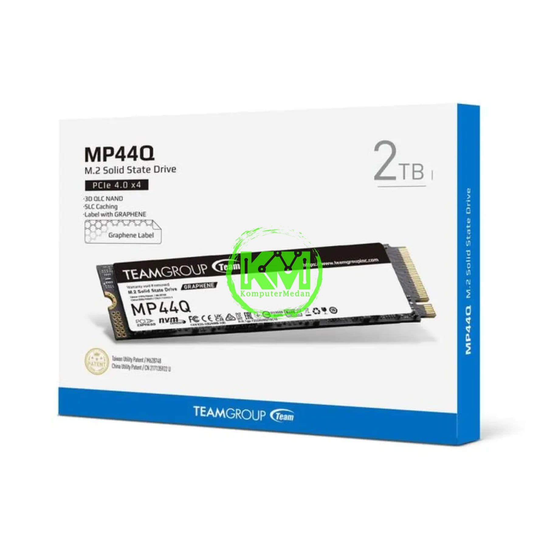 TEAM NVME GEN4 MP44Q 2TB PCIE 4.0 SSD - NP