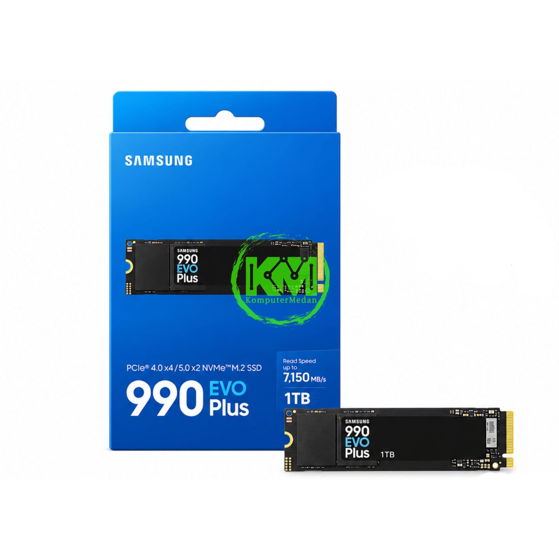 SAMSUNG 990 EVO PLUS 1TB M.2 NVME 4.0 SSD - Image 1