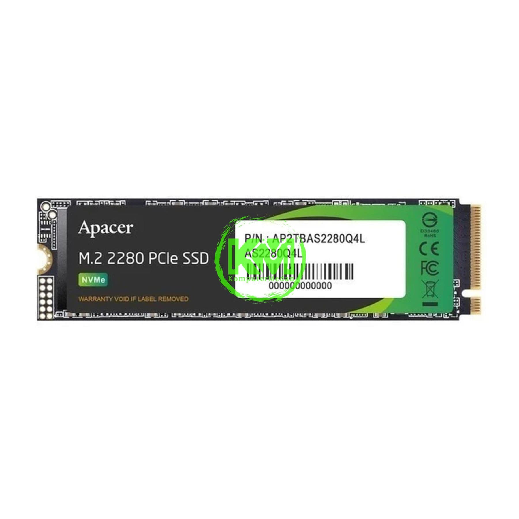 APACER NVME Q4L 256GB GEN4 SSD