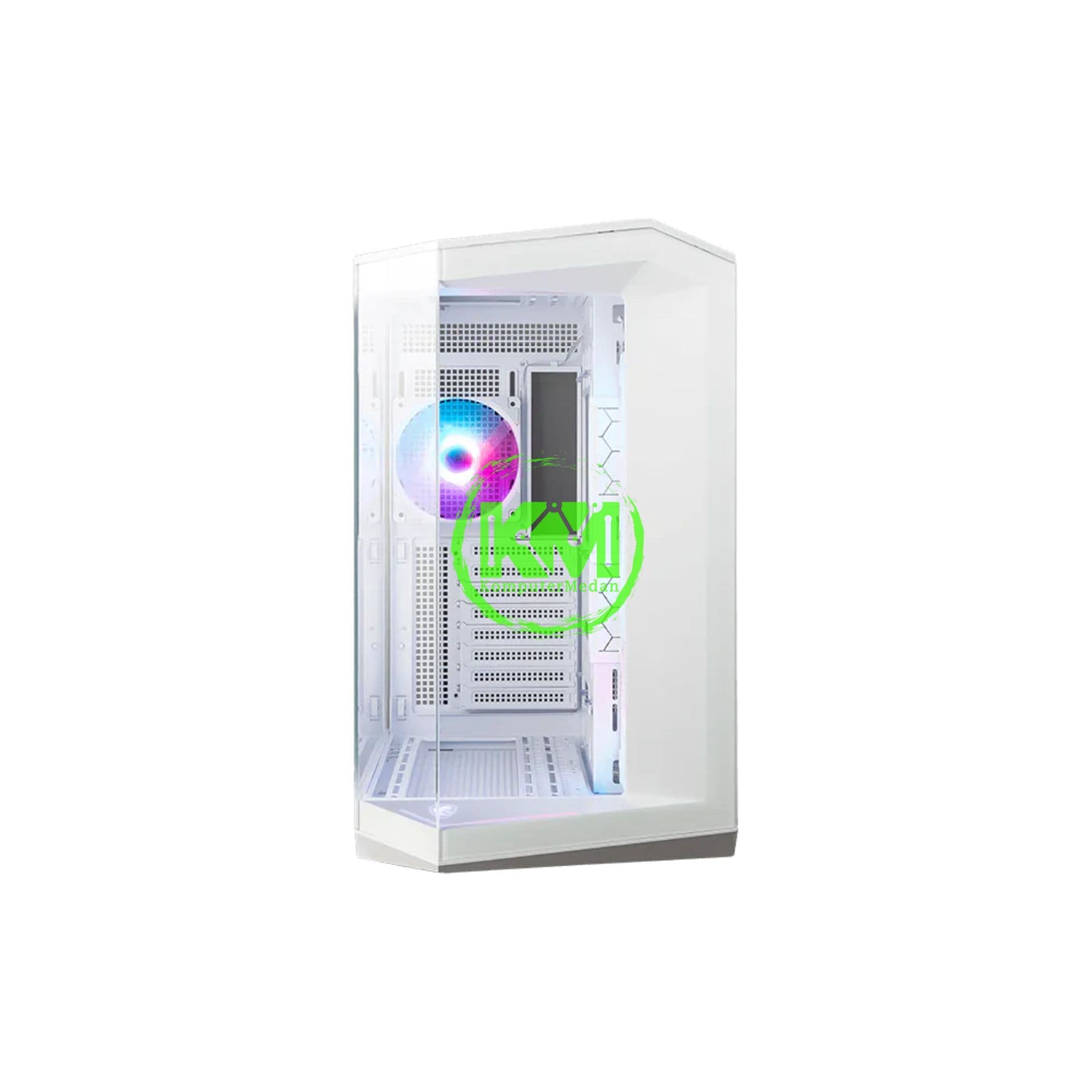 MSI MAG PANO 100R PZ BLACK I WHITE GAMING CASING - Image 4