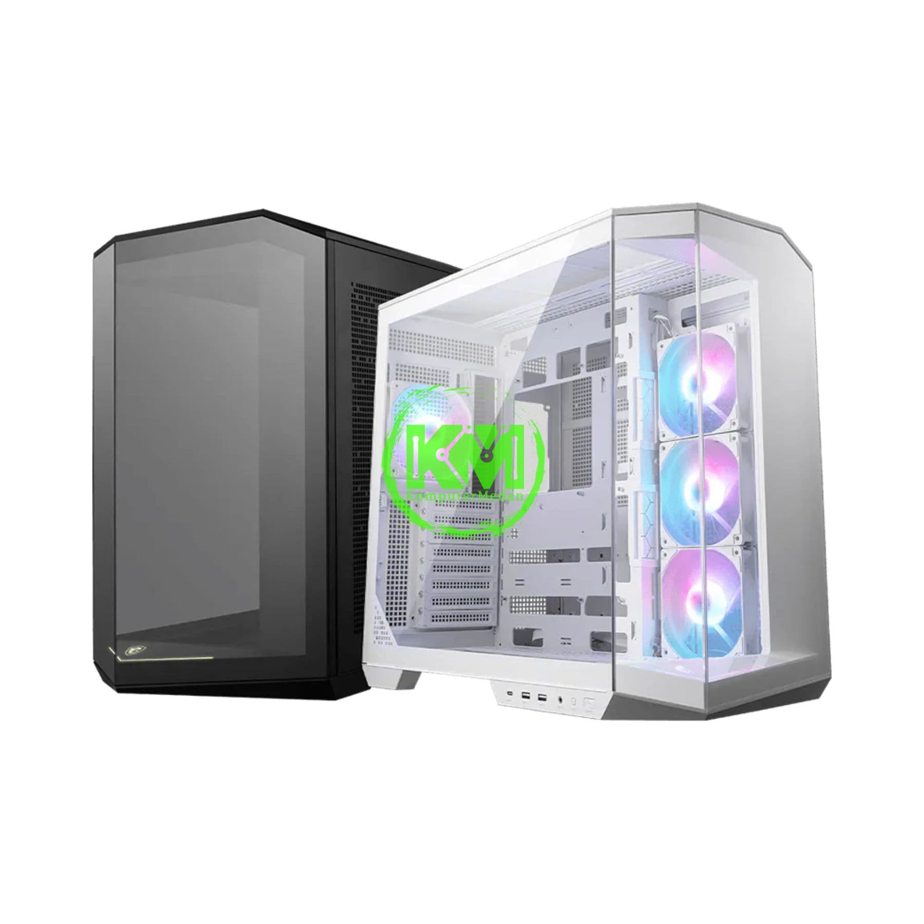 MSI MAG PANO 100R PZ BLACK I WHITE GAMING CASING