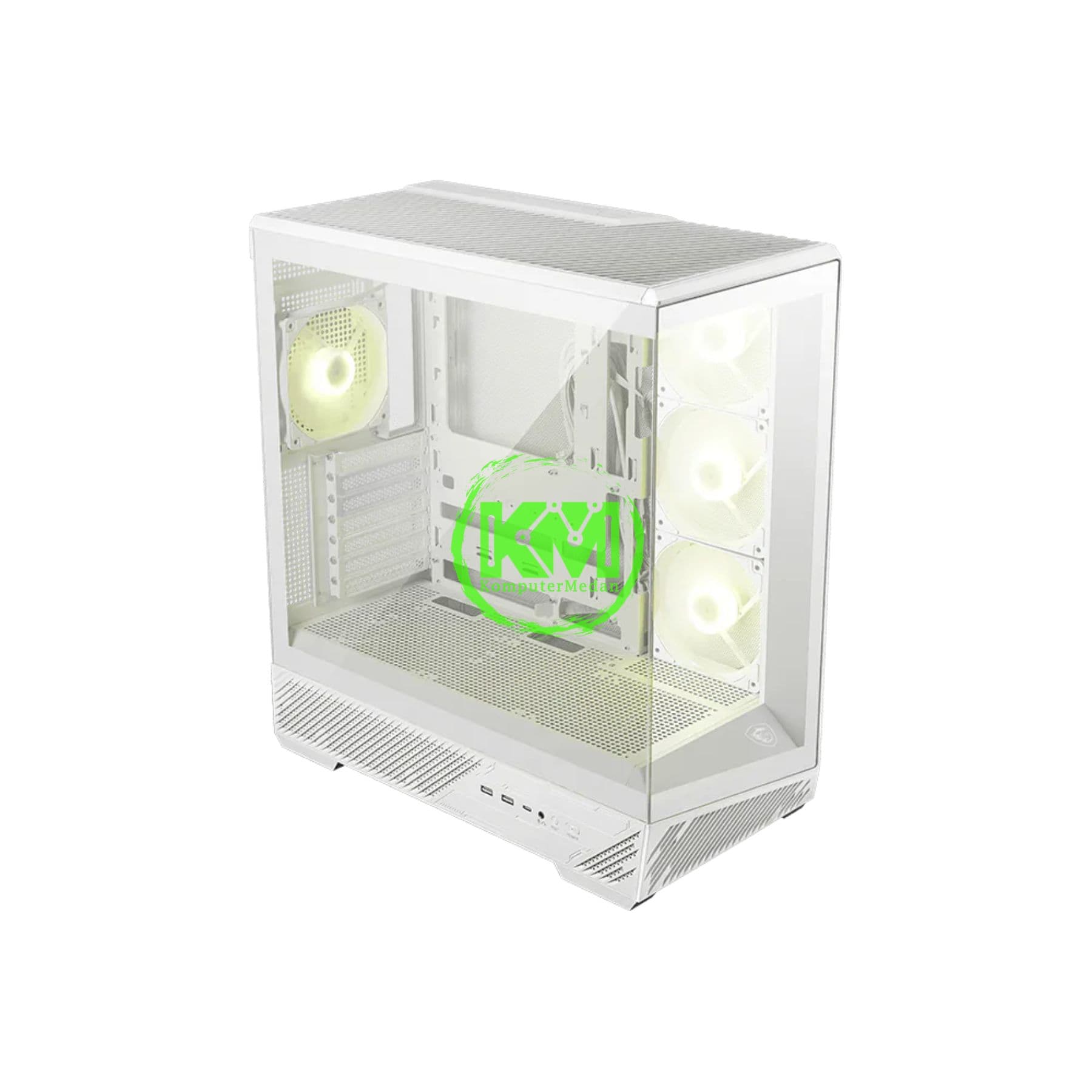 MSI MAG PANO 130R PZ WHITE GAMING CASING - Image 2