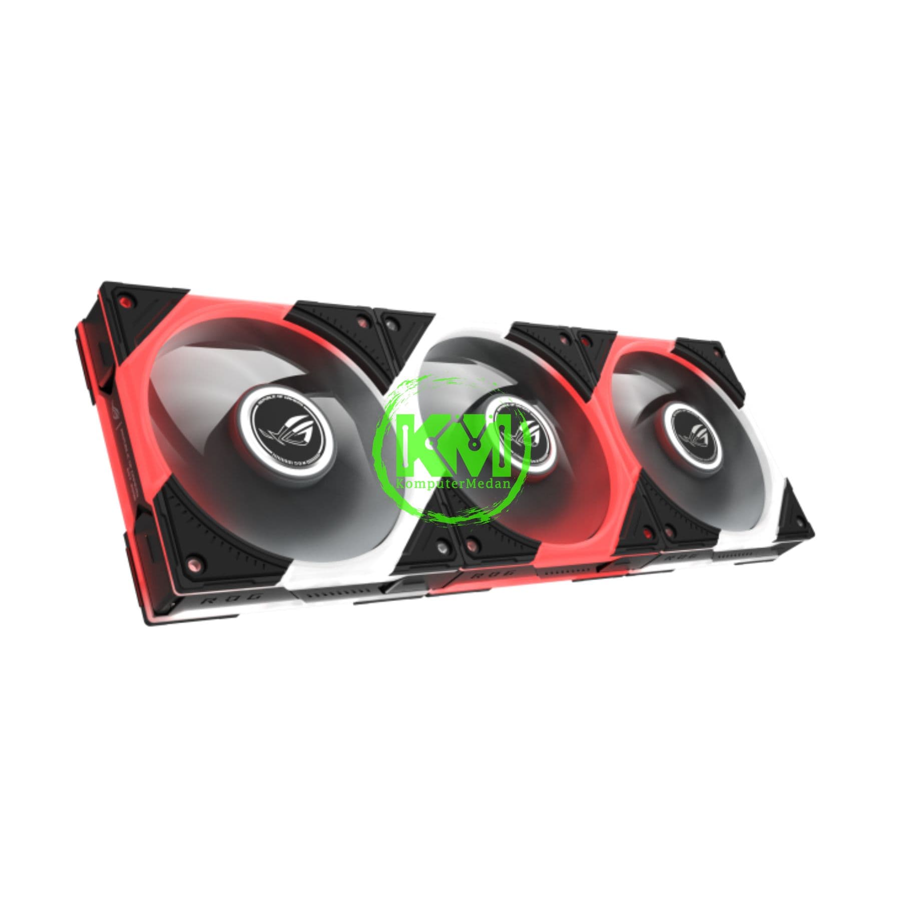 ASUS ROG EURUX GR120 ARGB REVERSE 3 IN 1 BLACK | WHITE FAN CASING - Image 3
