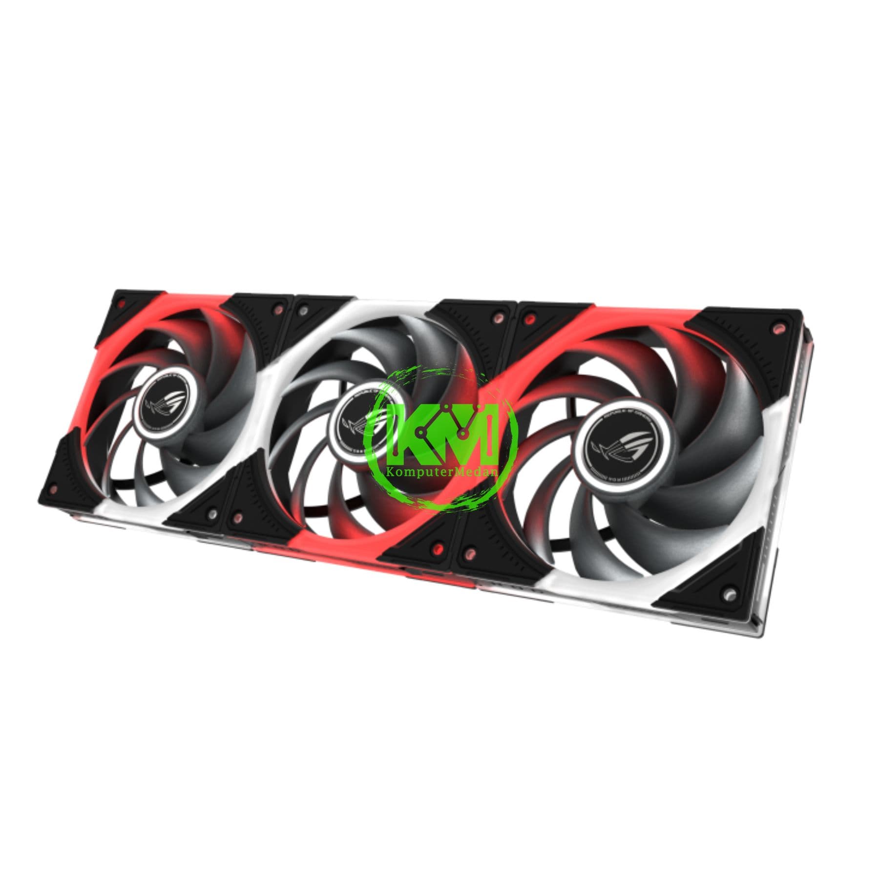 ASUS ROG EURUX GR120 ARGB REVERSE 3 IN 1 BLACK | WHITE FAN CASING - Image 4