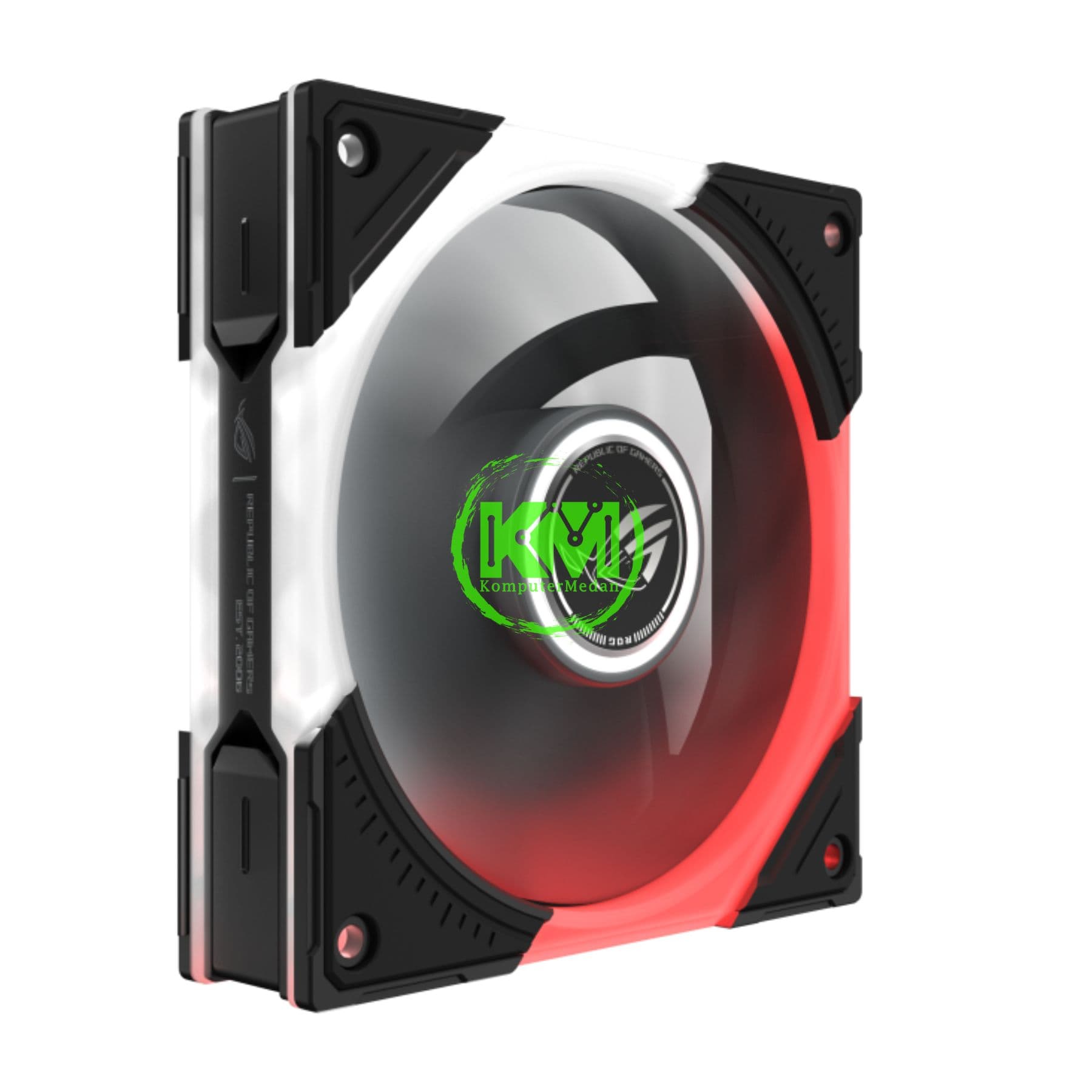 ASUS ROG EURUX GR120 ARGB BLACK I WHITE FAN CASING - Image 4