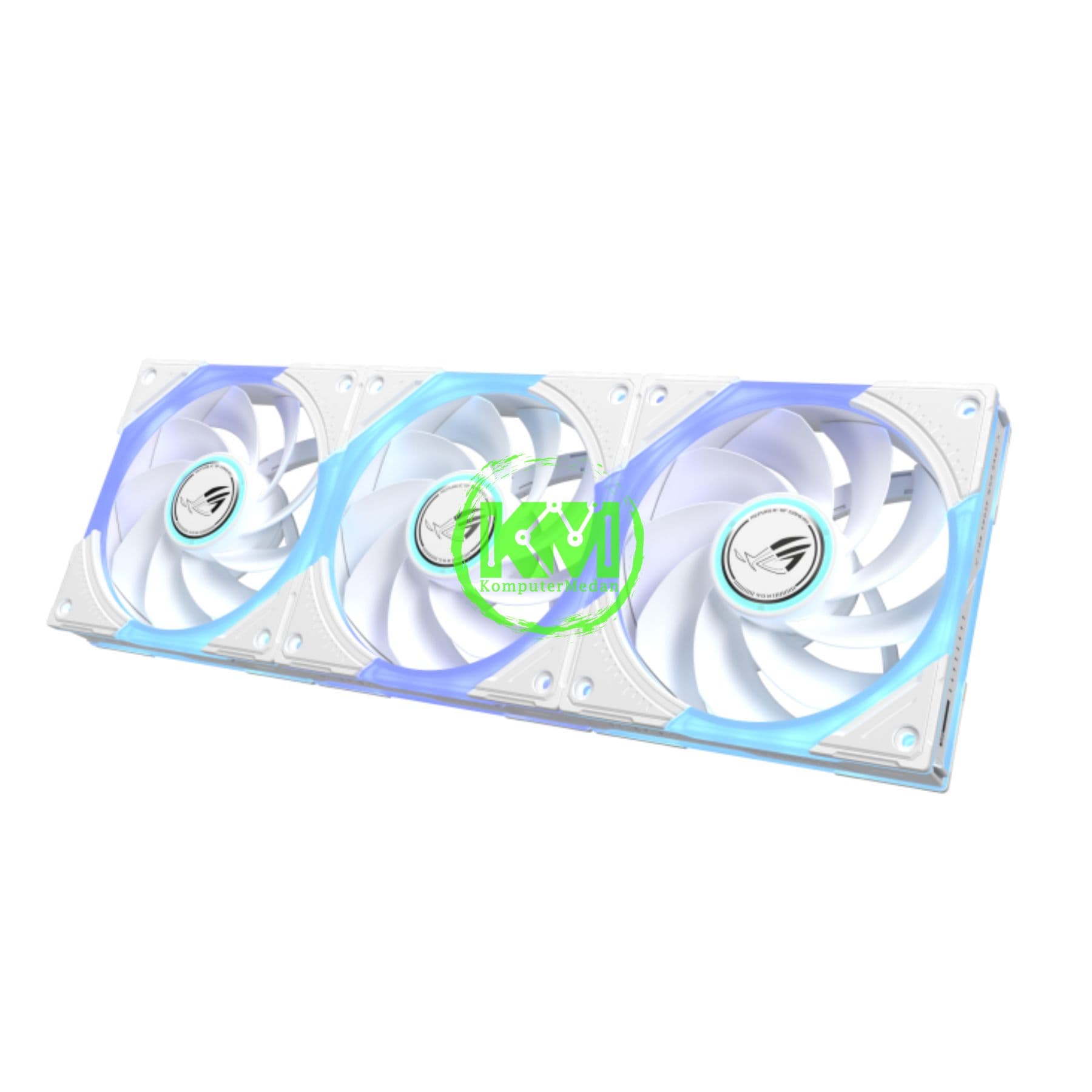 ASUS ROG EURUX GR120 ARGB REVERSE 3 IN 1 BLACK | WHITE FAN CASING - Image 9