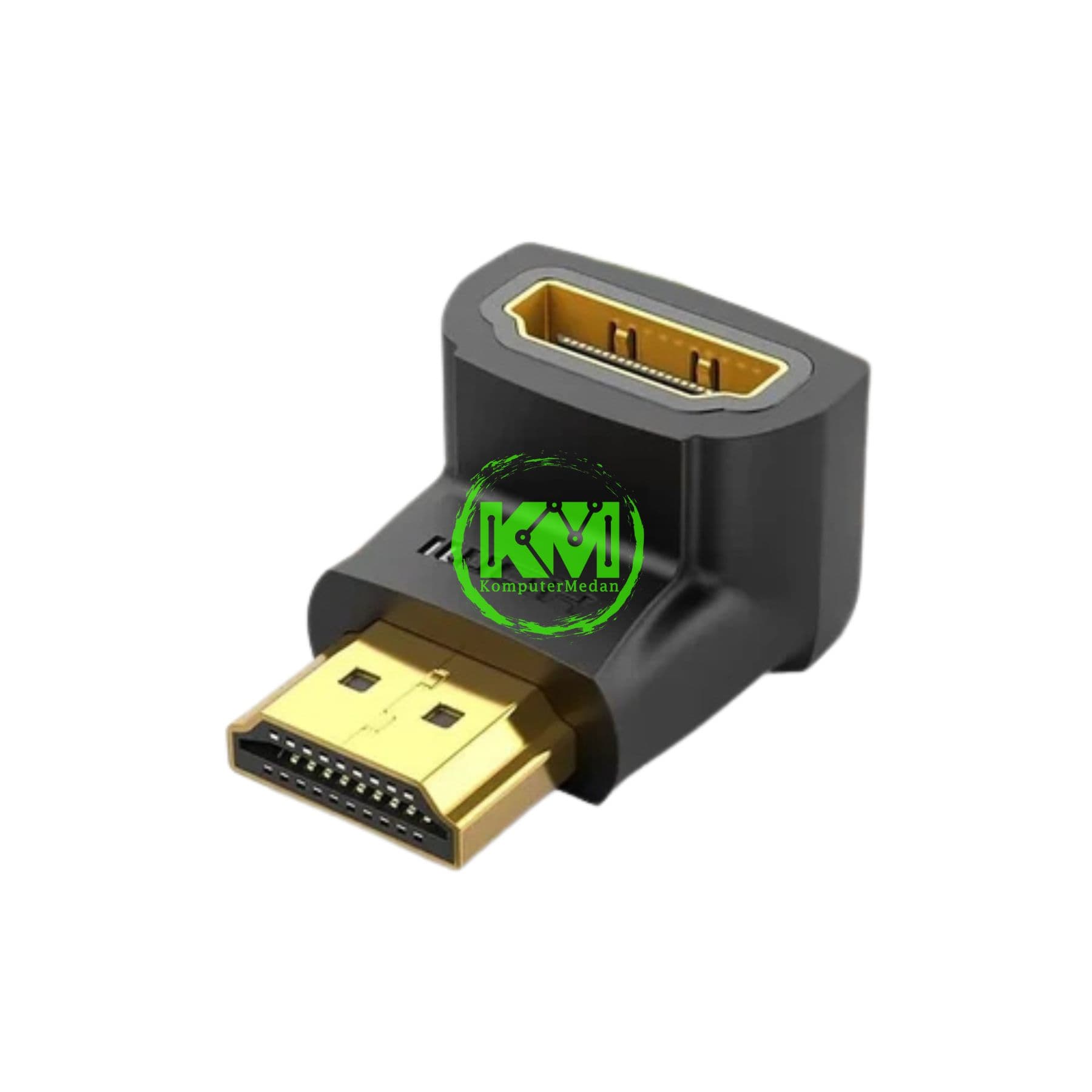 VENTION HDMI 90 DEGREE MALE TO FEMALE ADAPTER BLACK (AIOB0) - NP - Image 3