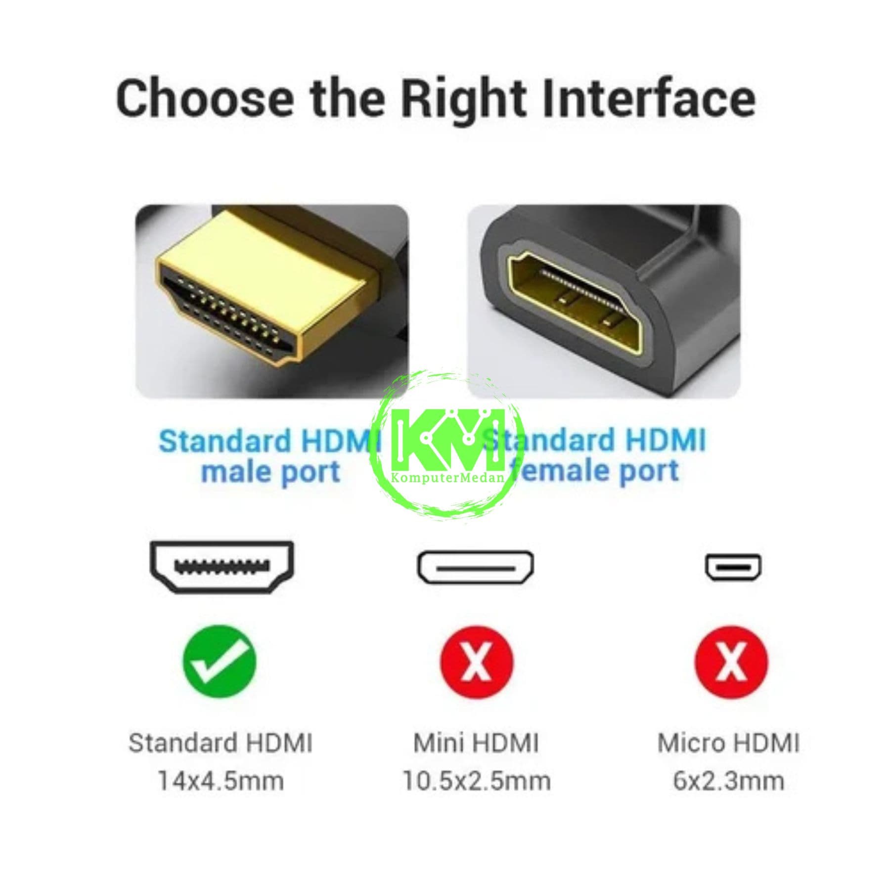 VENTION HDMI 90 DEGREE MALE TO FEMALE ADAPTER BLACK (AIOB0) - NP - Image 5