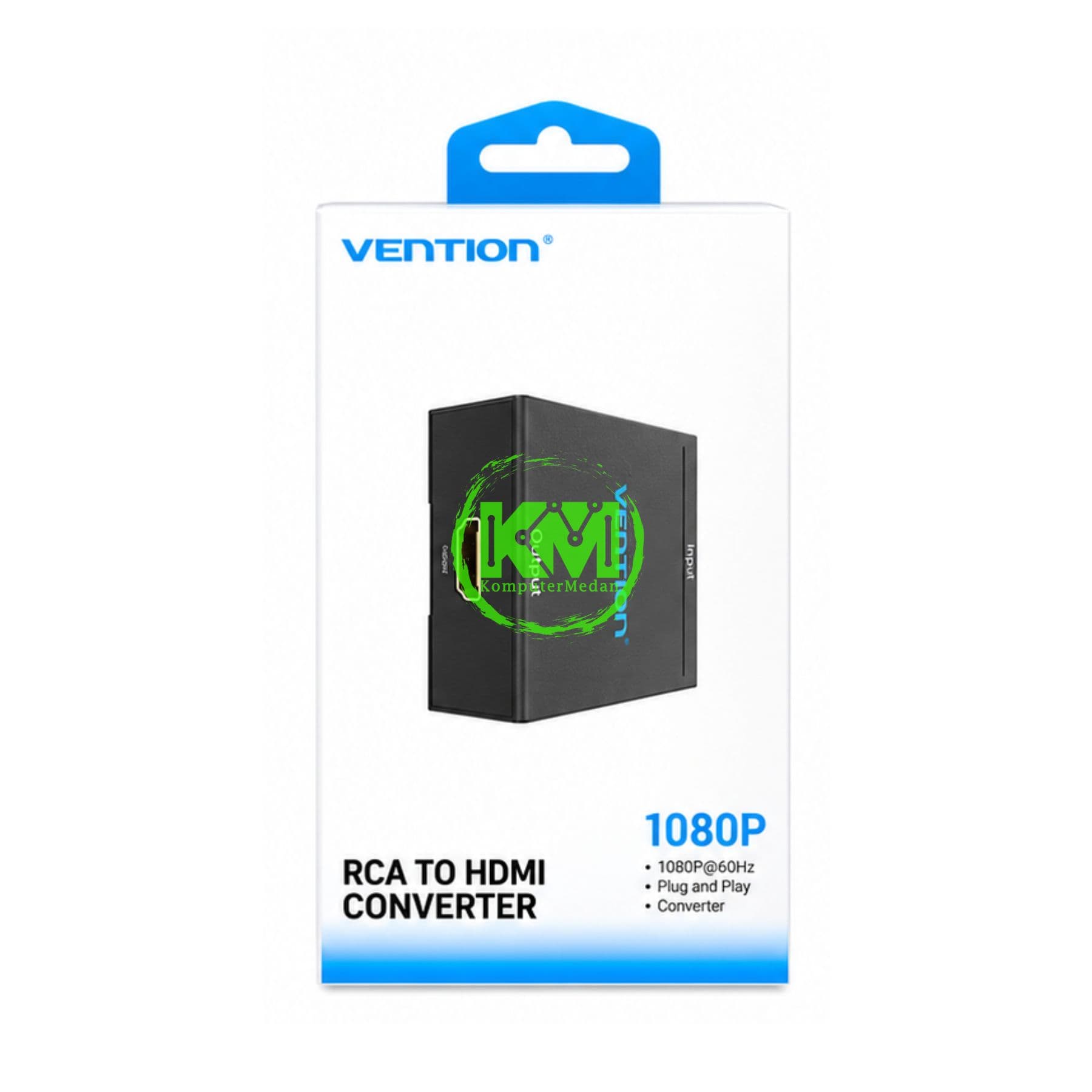VENTION RCA TO HDMI CONVERTER BLACK METAL TYPE (AEFB0)