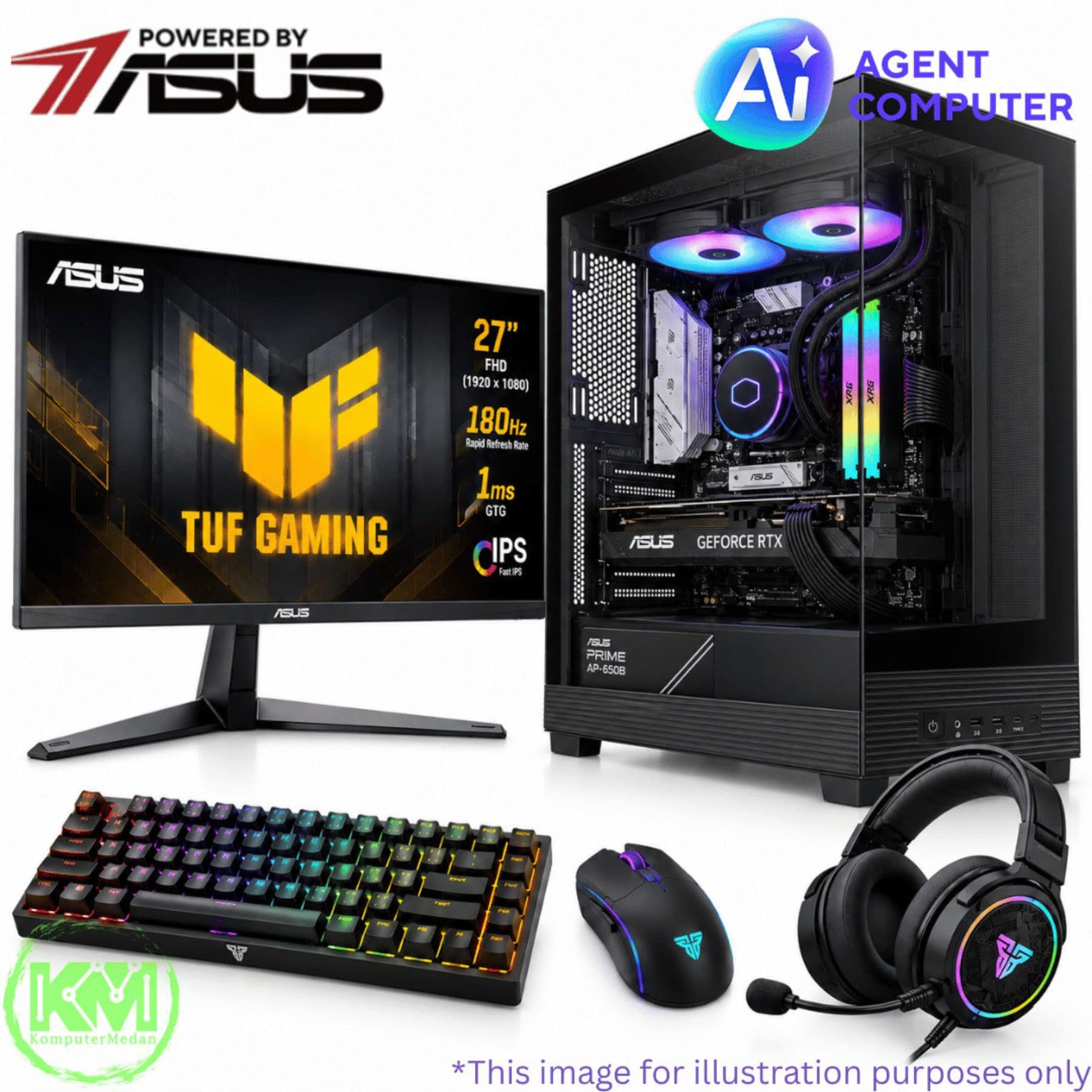 KOMED PC PULSE - POWERED BY ASUS