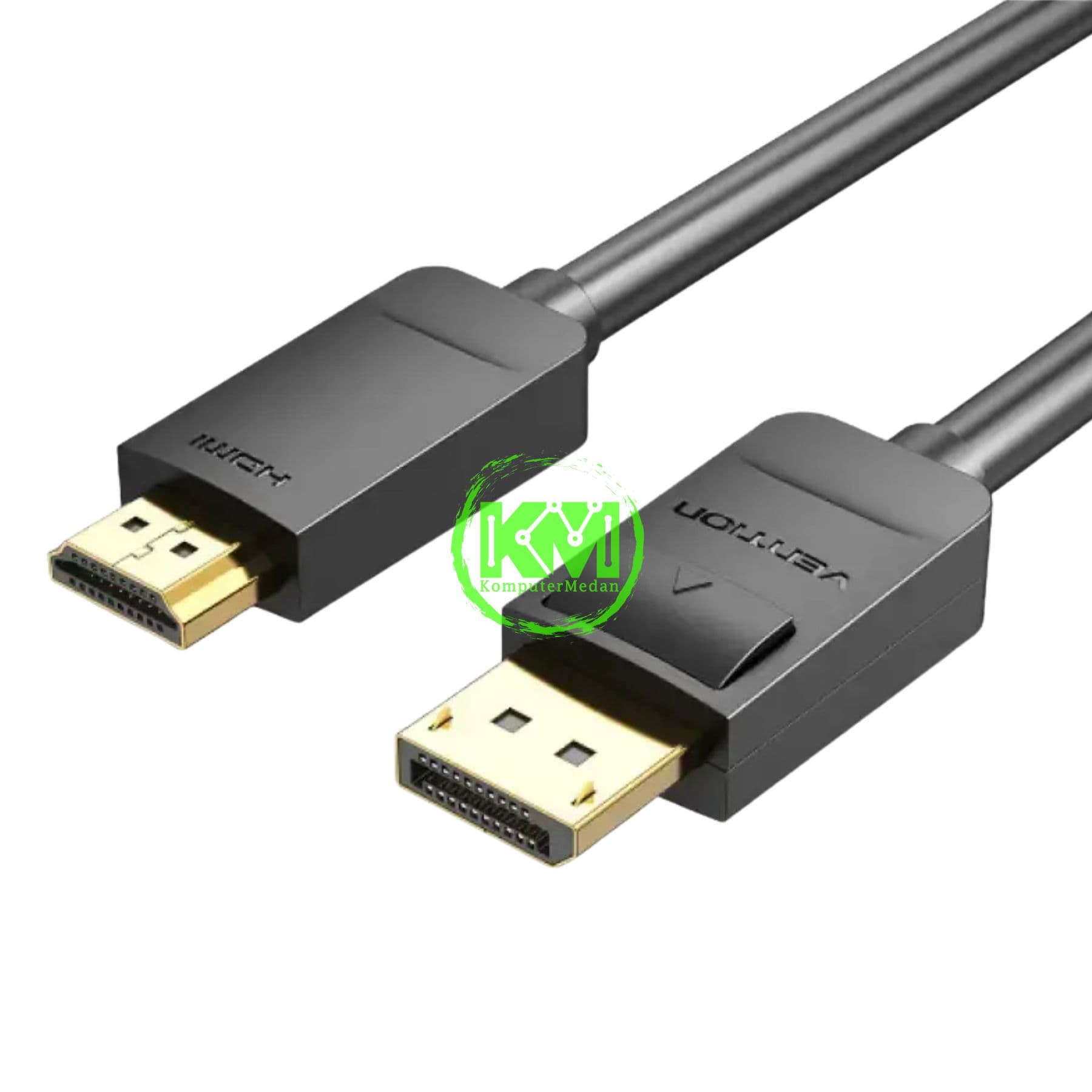 VENTION DP TO HDMI CABLE 2M BLACK (HADBH) - NP