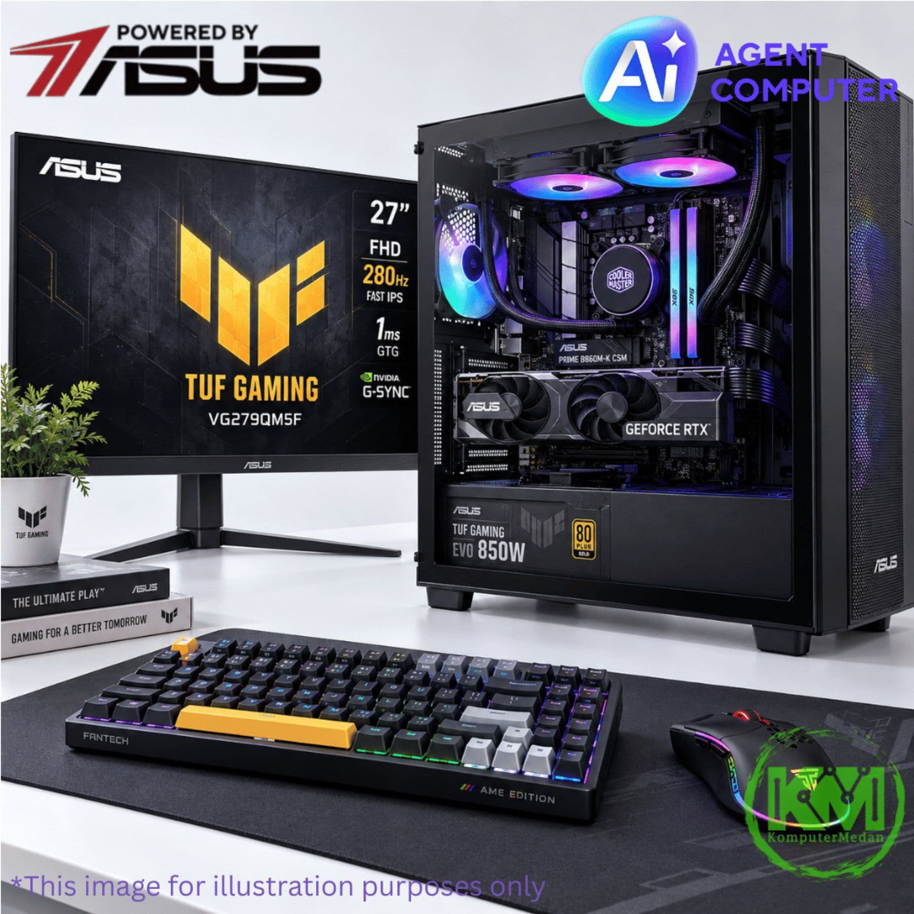 KOMED PC NEXUS - AGENT COMPUTER - POWERED BY ASUS - Image 1