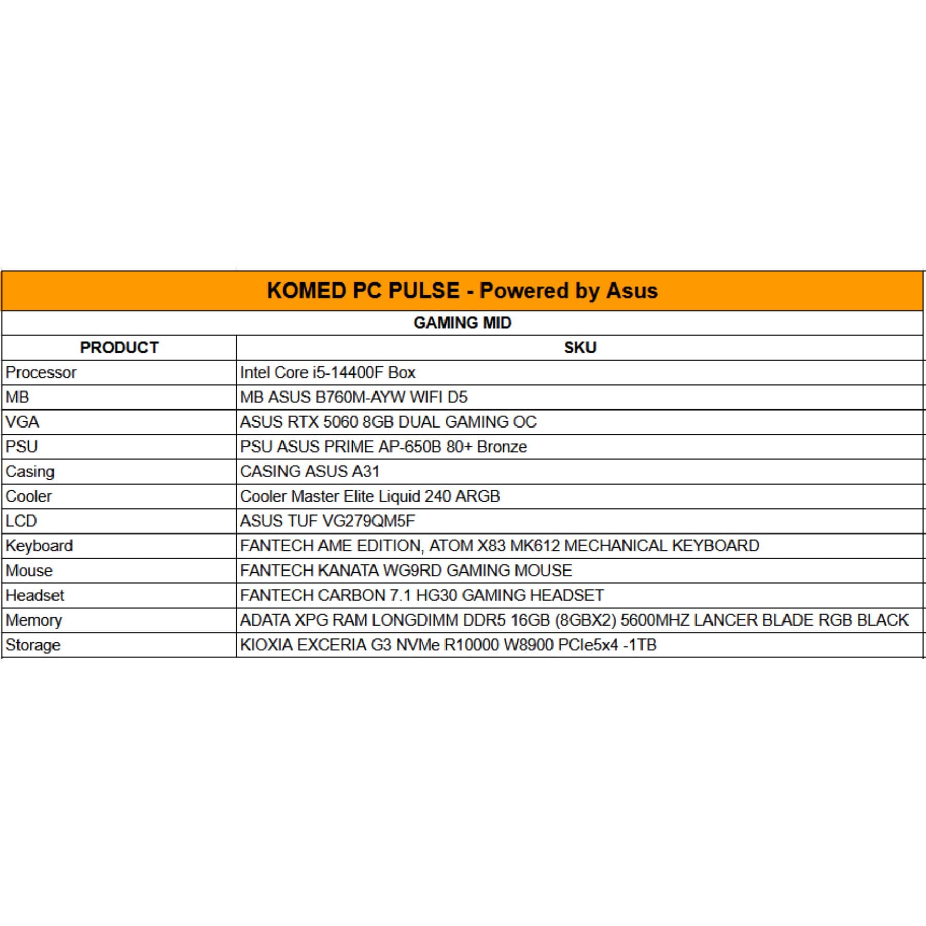 KOMED PC PULSE - POWERED BY ASUS - Image 2