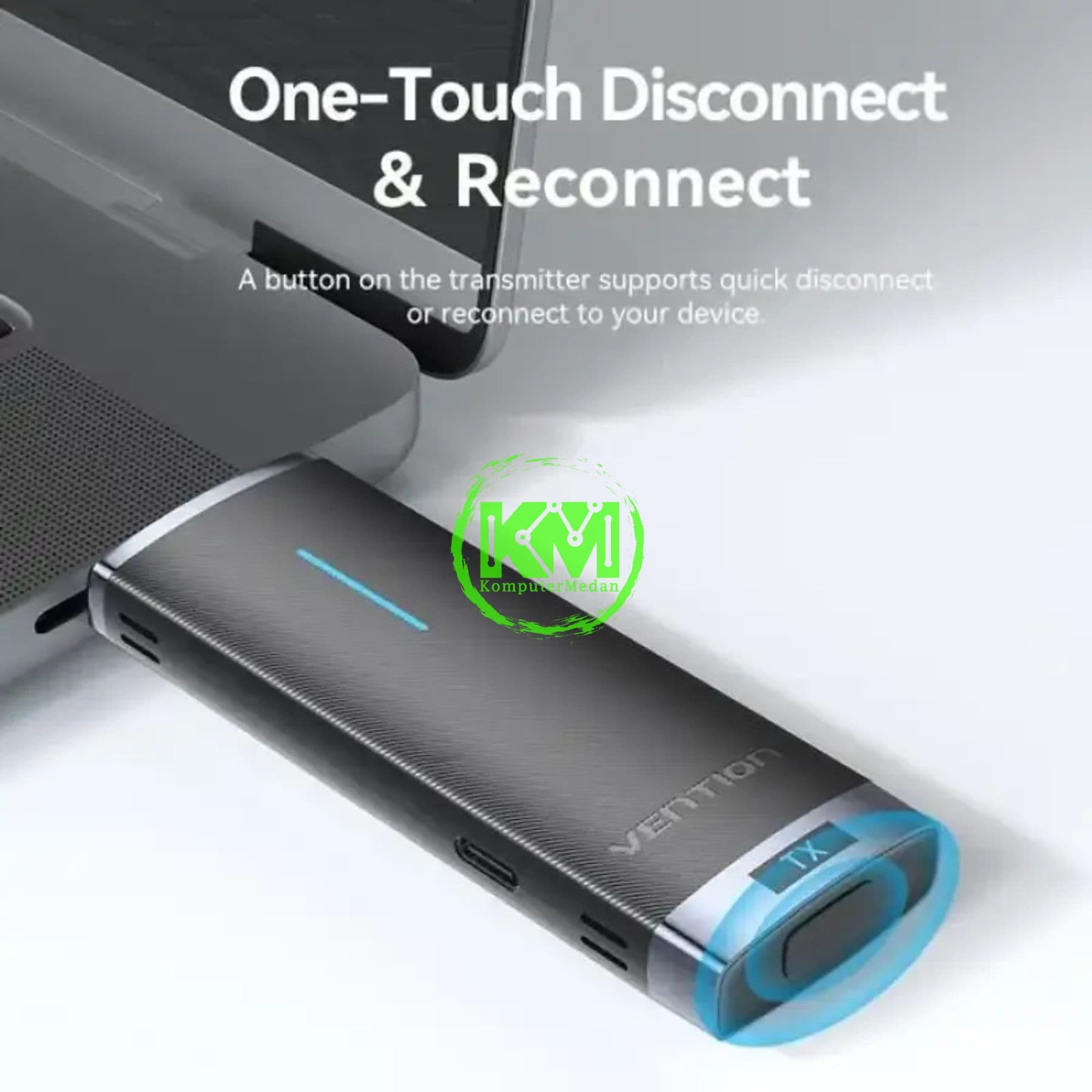 VENTION WIRELESS HDMI TRANSMITTER AND RECEIVER BLACK (ADCB0) - NP - Image 4