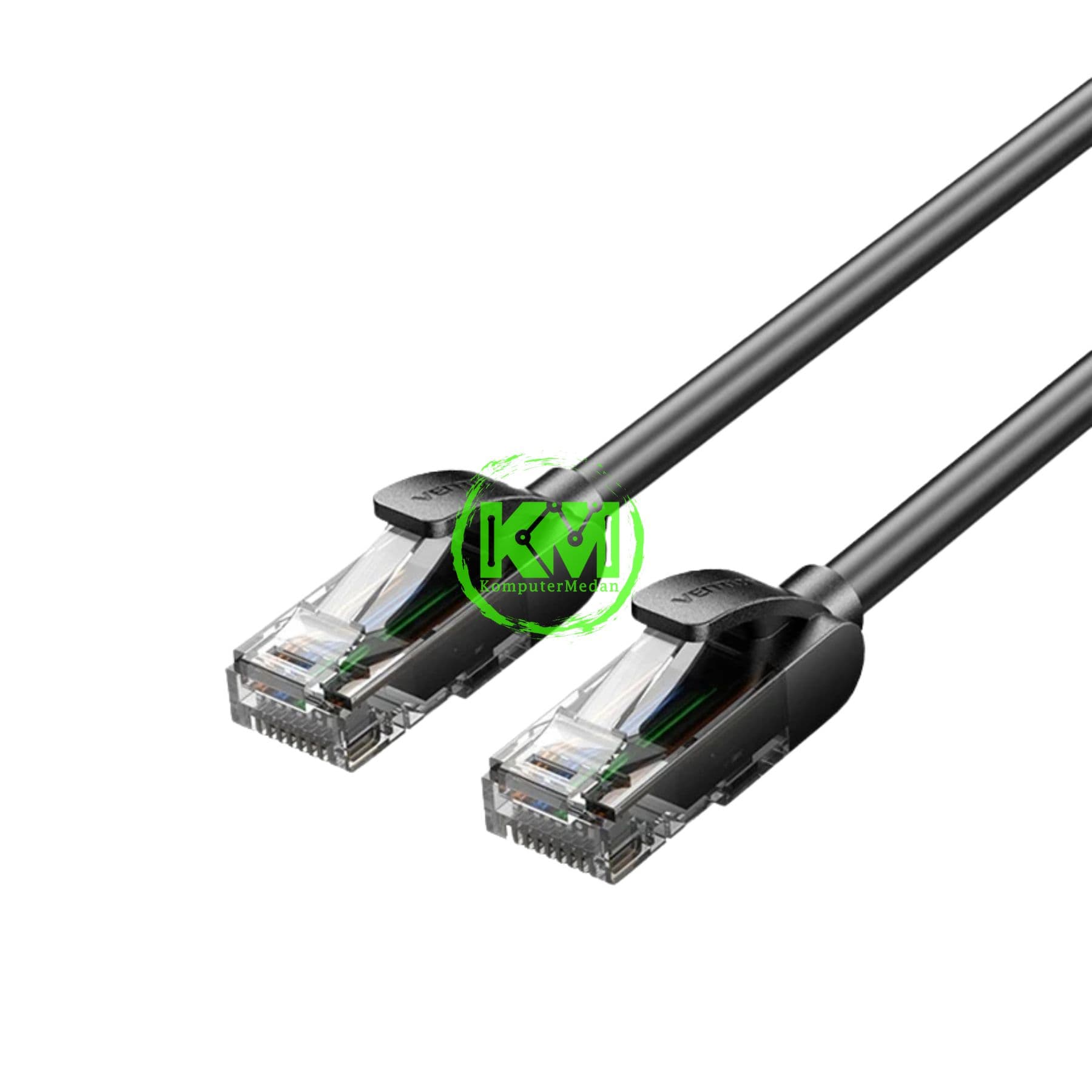 VENTION CAT5E UTP ETHERNET PATCH CABLE 3M BLACK (IABBI) - NP - Image 1