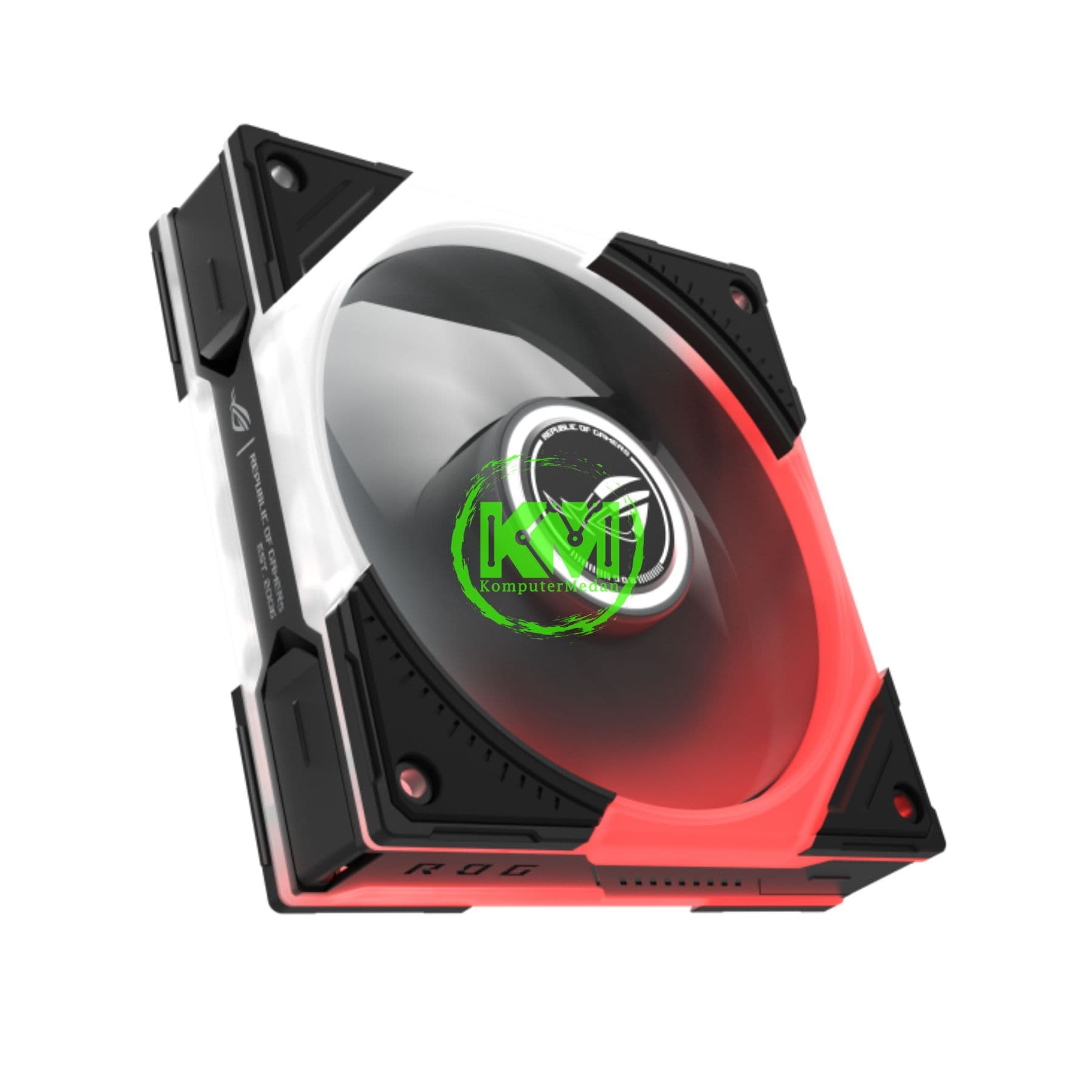 ASUS ROG EURUX GR120 ARGB REVERSE BLACK | WHITE FAN CASING - Image 2