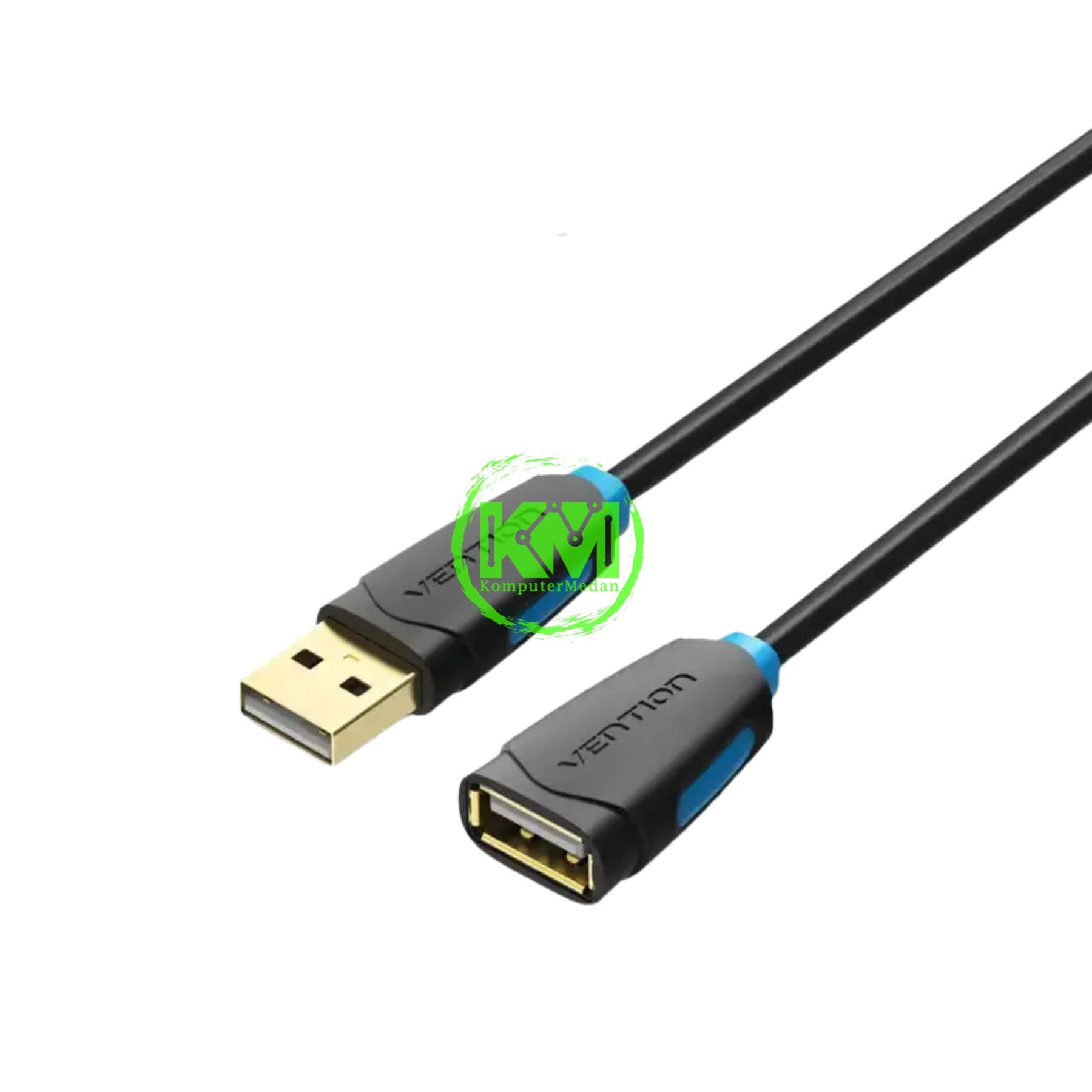 VENTION USB 2.0 EXTENSION CABLE 3M BLACK (CBCBI)