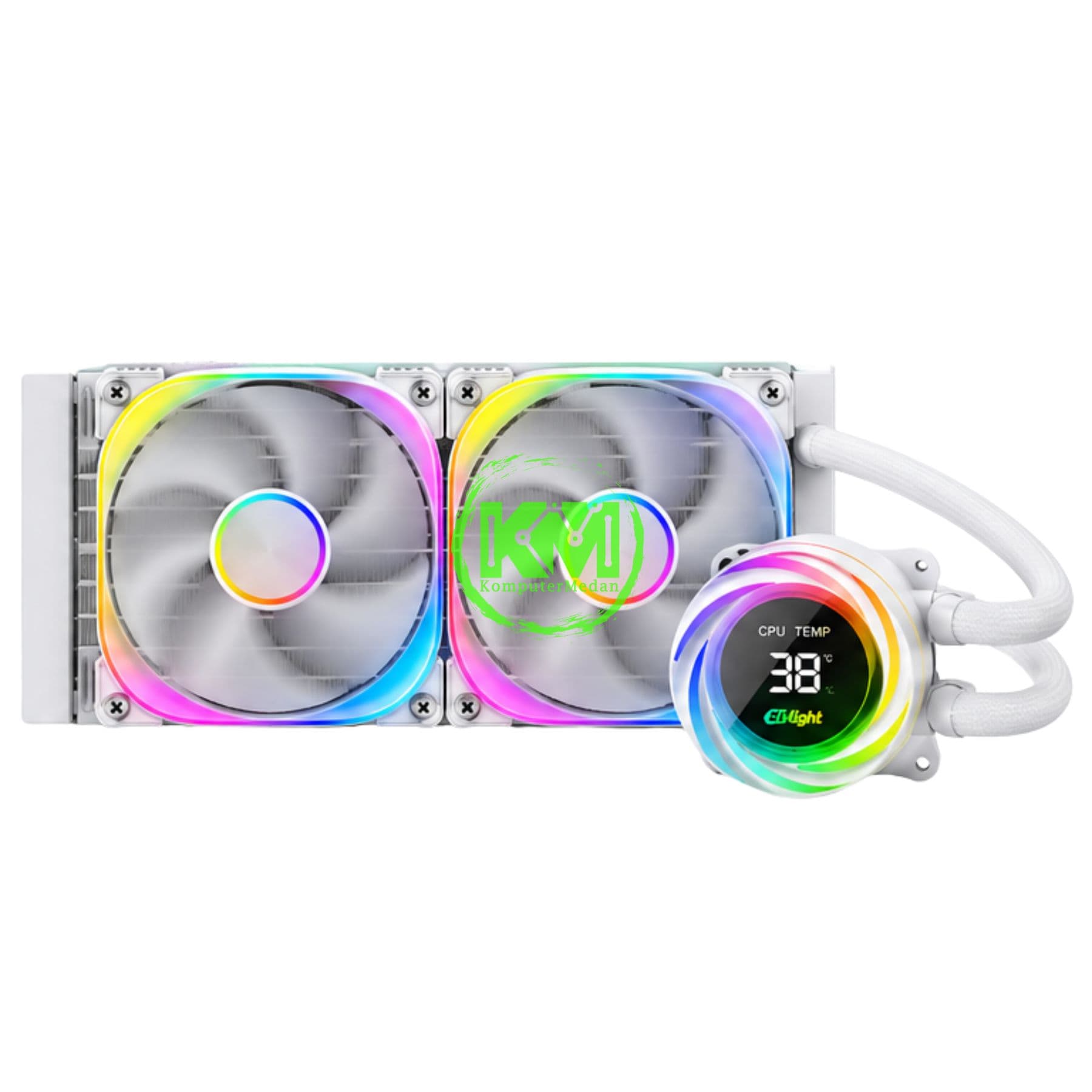 ENLIGHT AVA2 240 WHITE WATER COOLING FAN PROCESSOR - Image 1