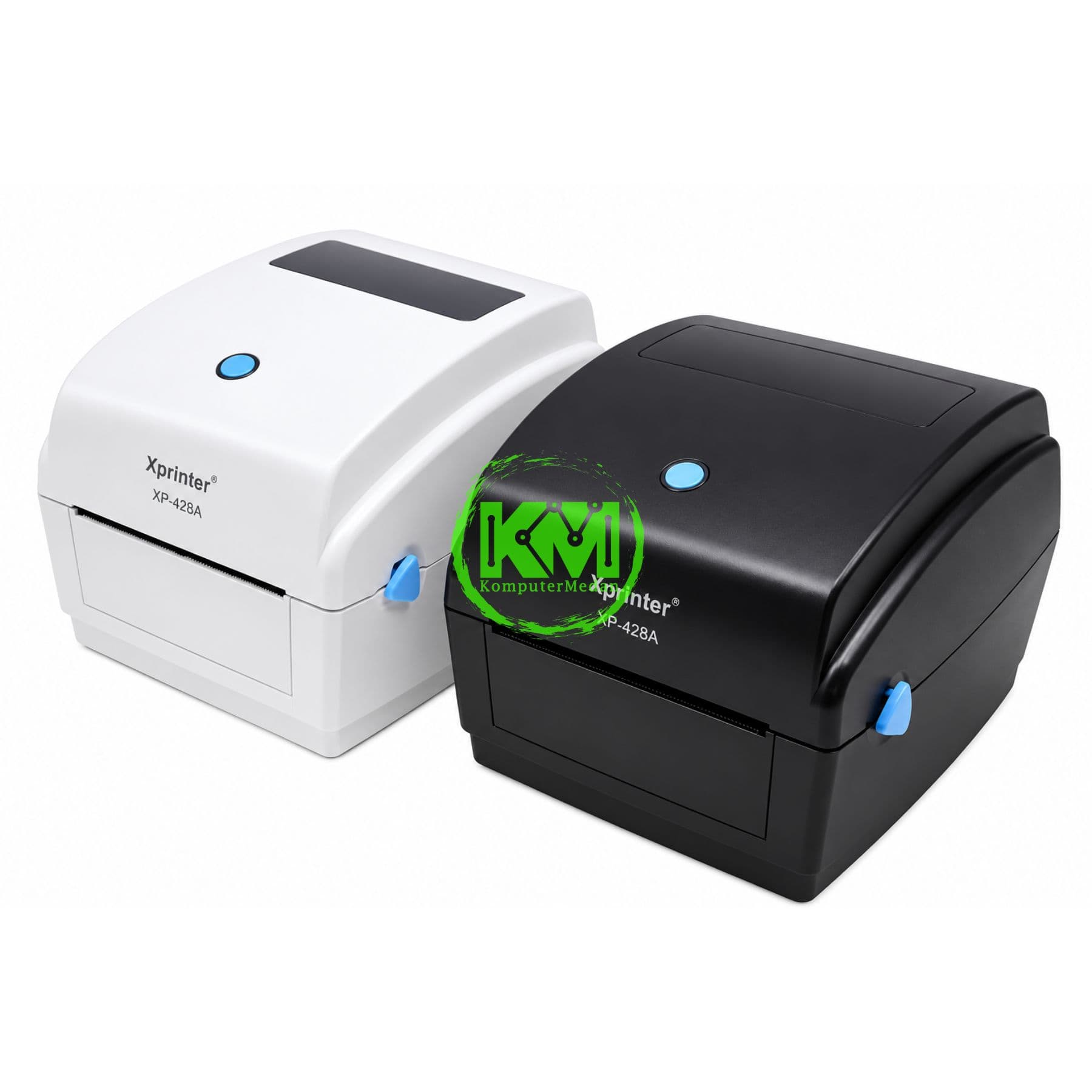 IWARE PRINTER THERMAL LABEL XP-428A BLACK & WHITE (USB + BLUETOOTH)