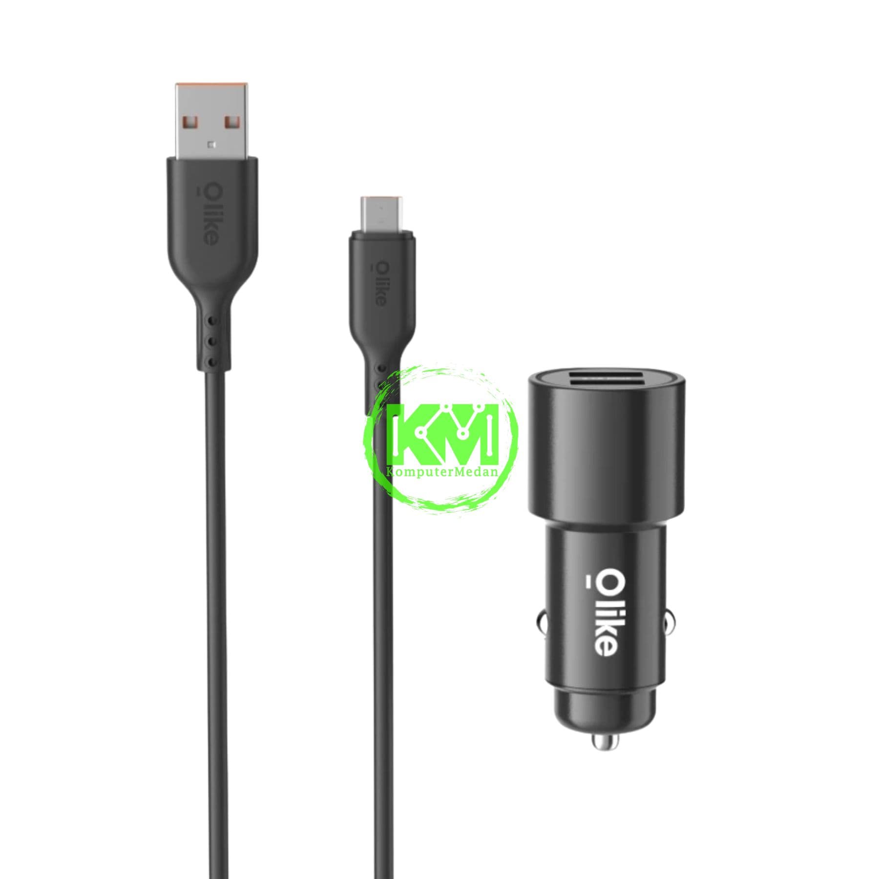 OLIKE R1S POWER CAR CHARGER BLACK