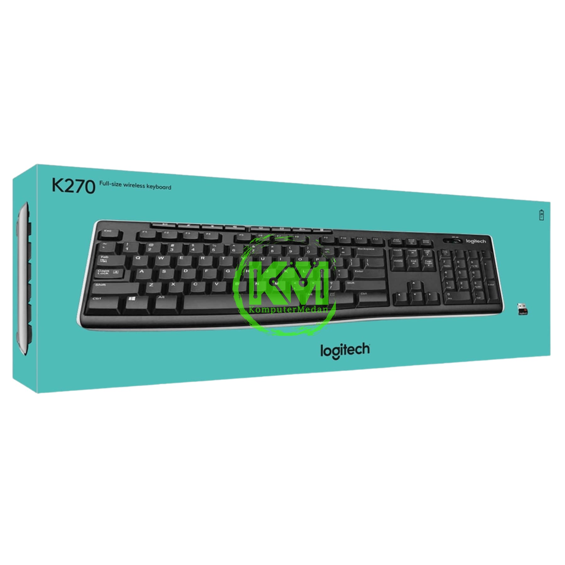 Ko Logic Tech LOGITECH WIRELESS K270 KEYBOARD | KomputerMedan